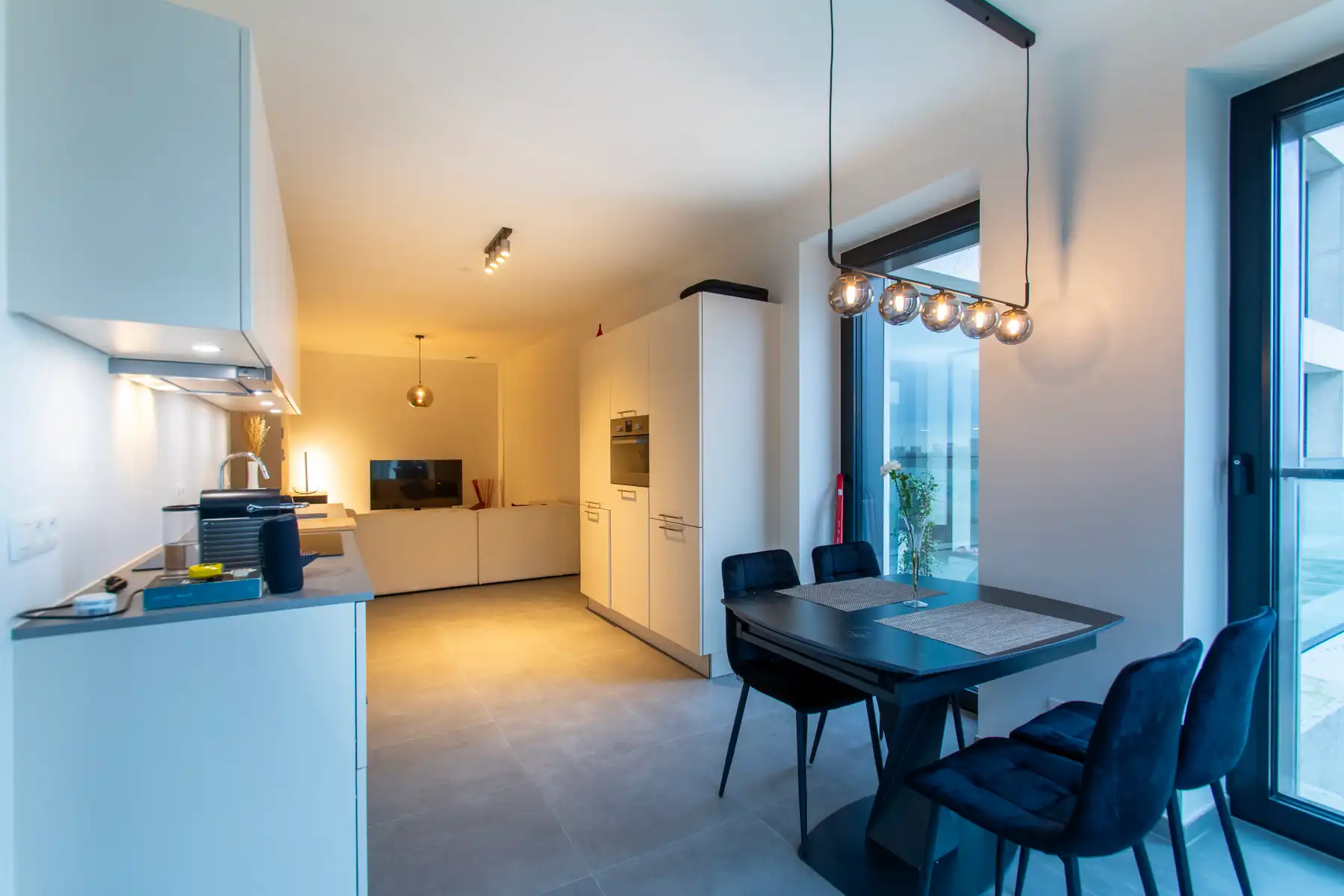 1-slpk app. met terras en zicht op Schelde en binnenpark foto 7