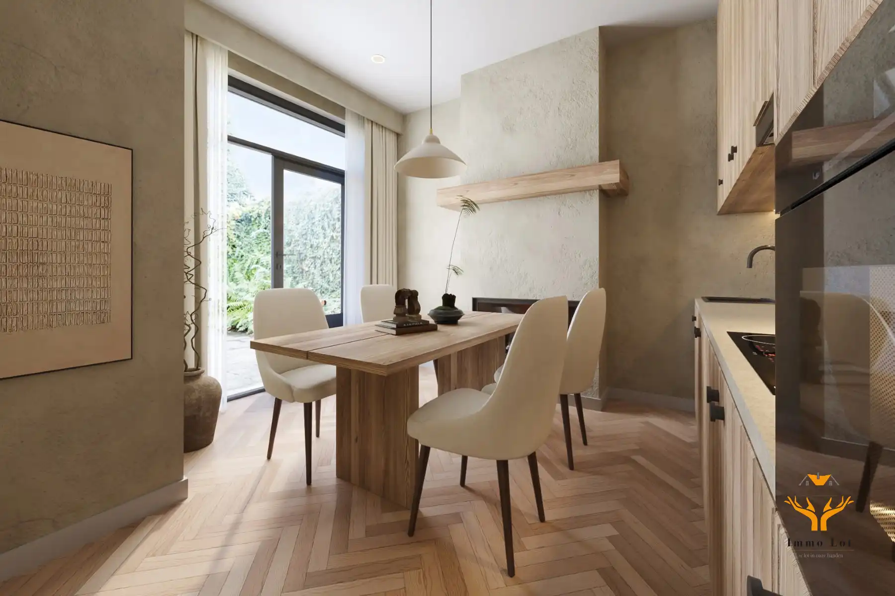 Woning met charme en mooie tuin in hartje Kalken foto 10