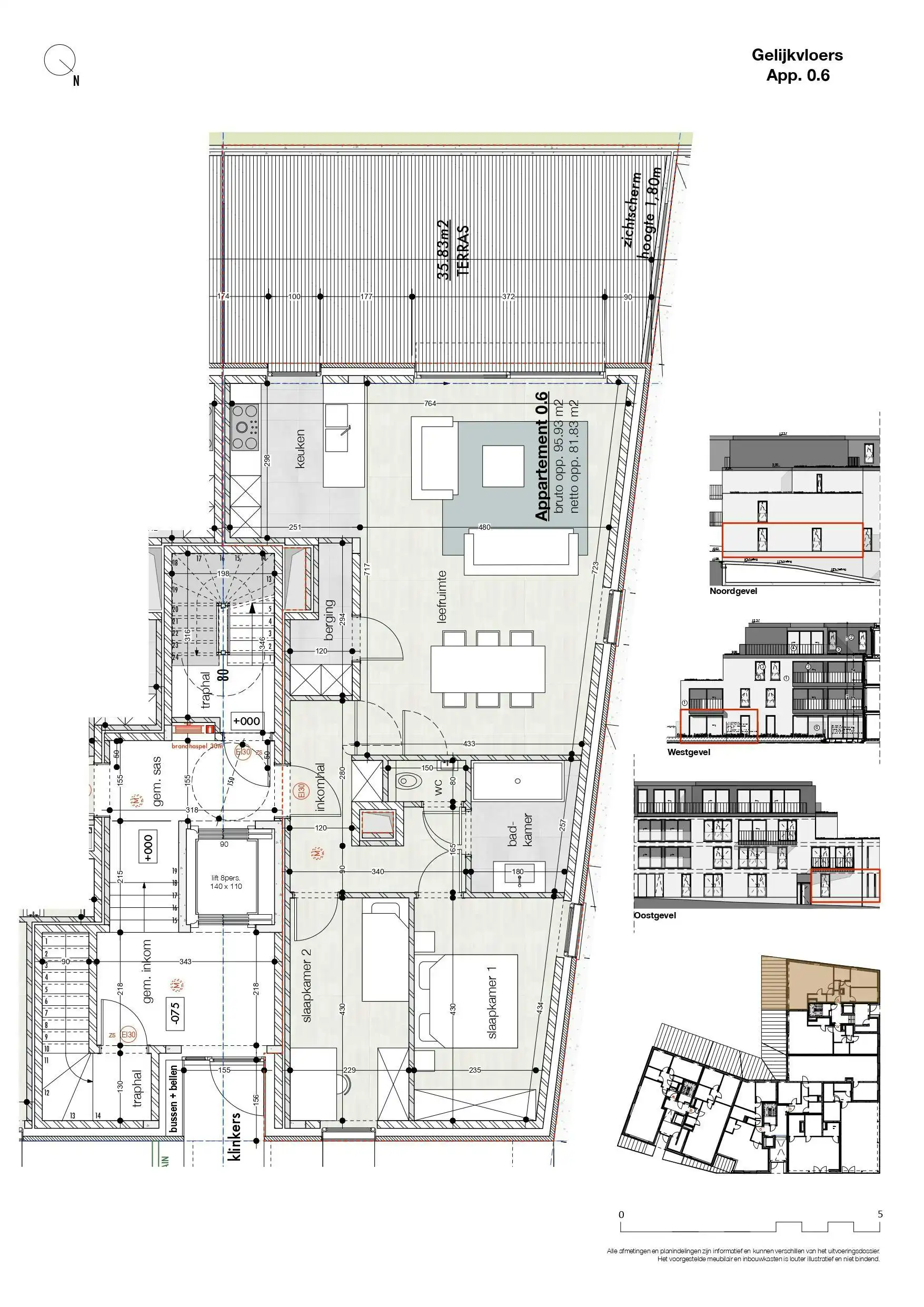 Nieuw 2-slaapkamerappartement te koop te Zwevegem foto 7