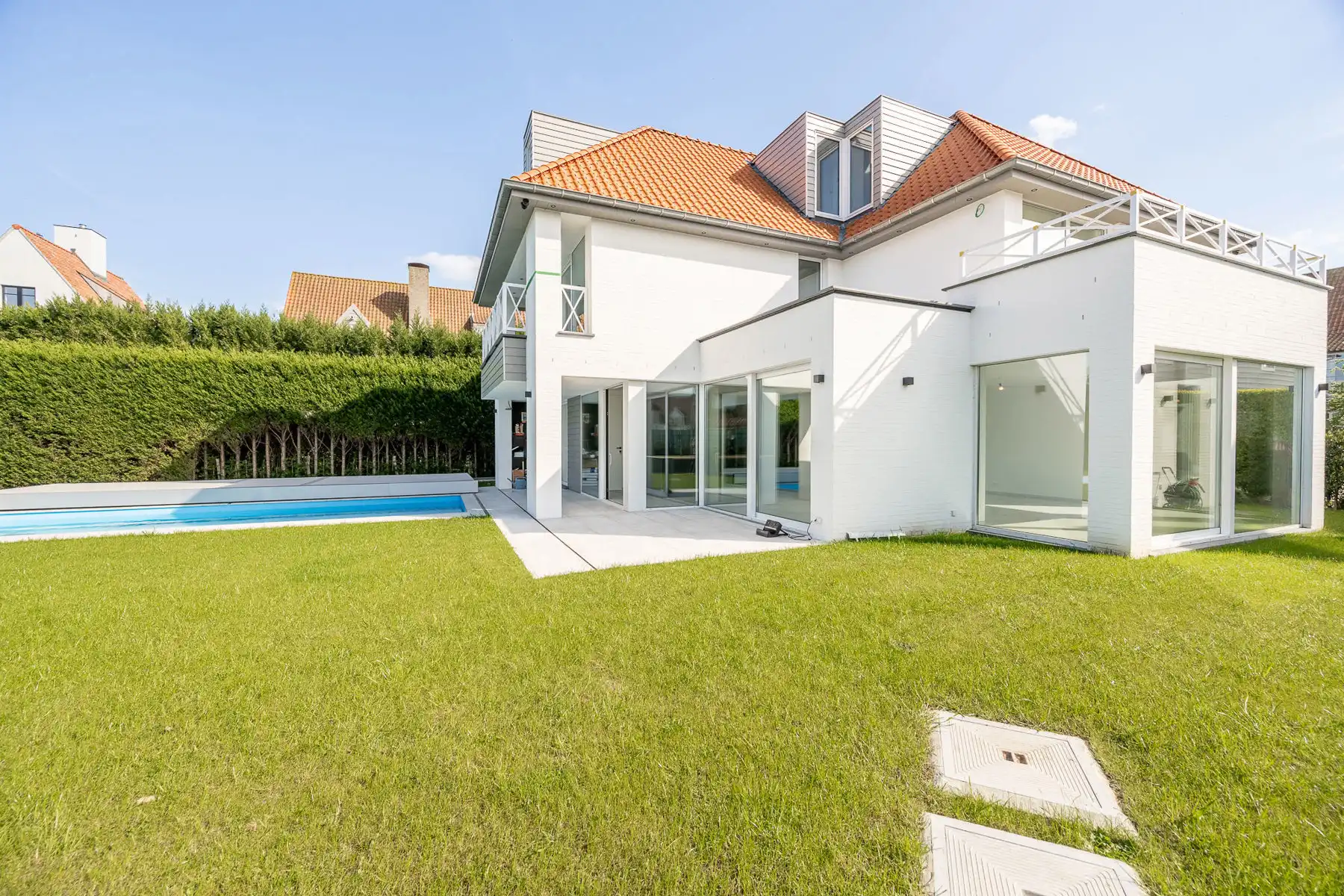Prachtige ongemeubelde nieuwbouwwoning nabij het centrum van Knokke foto 47