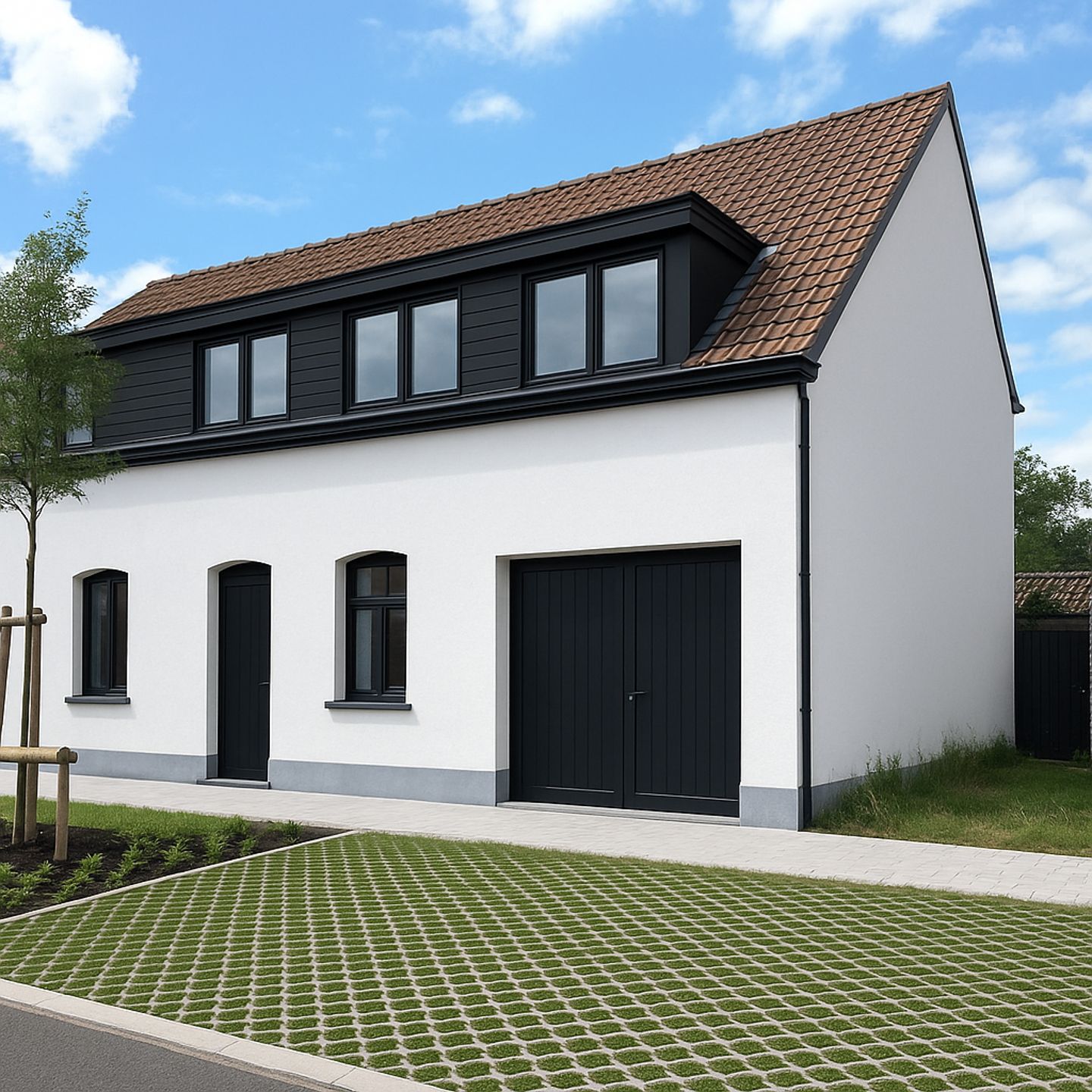 Ruime woning met grote tuin, VEEL POTENTIEEL!  foto {{pictureIndex}}