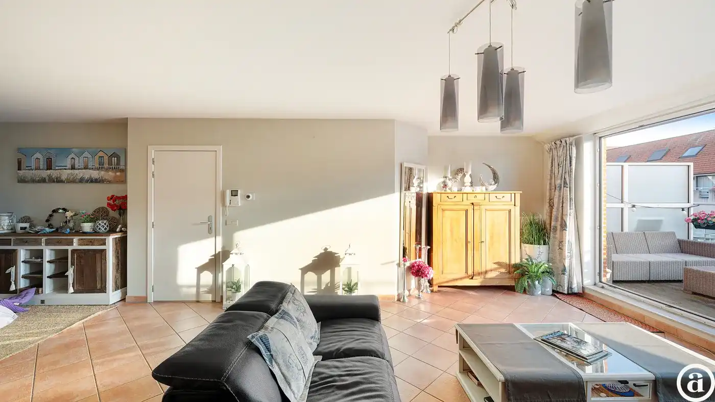 Licht duplexappartement met ruime terrassen in Knokke-Heist foto 4