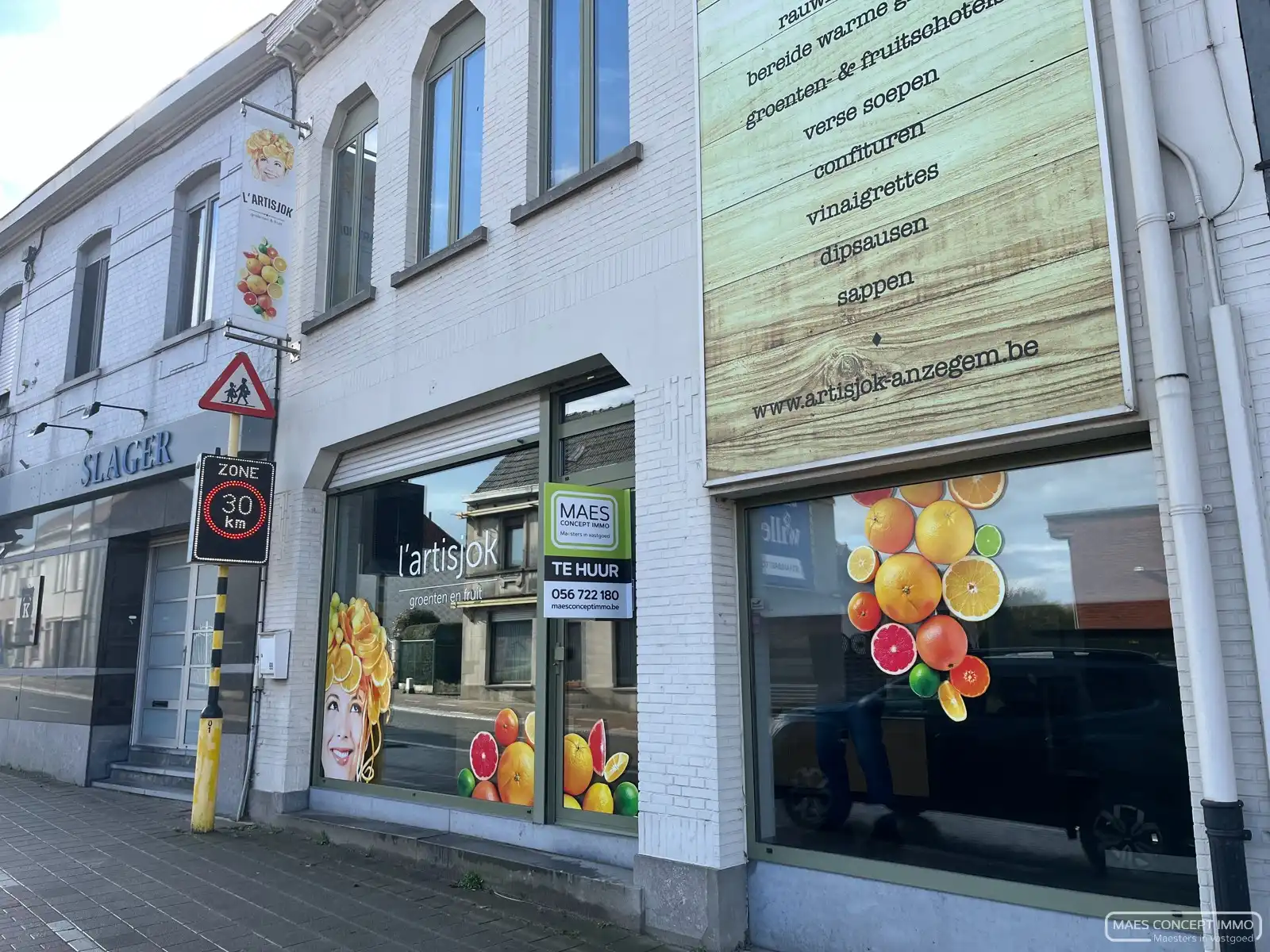 Centraal gelegen handelspand te huur in Anzegem langs drukke invalsweg foto 19