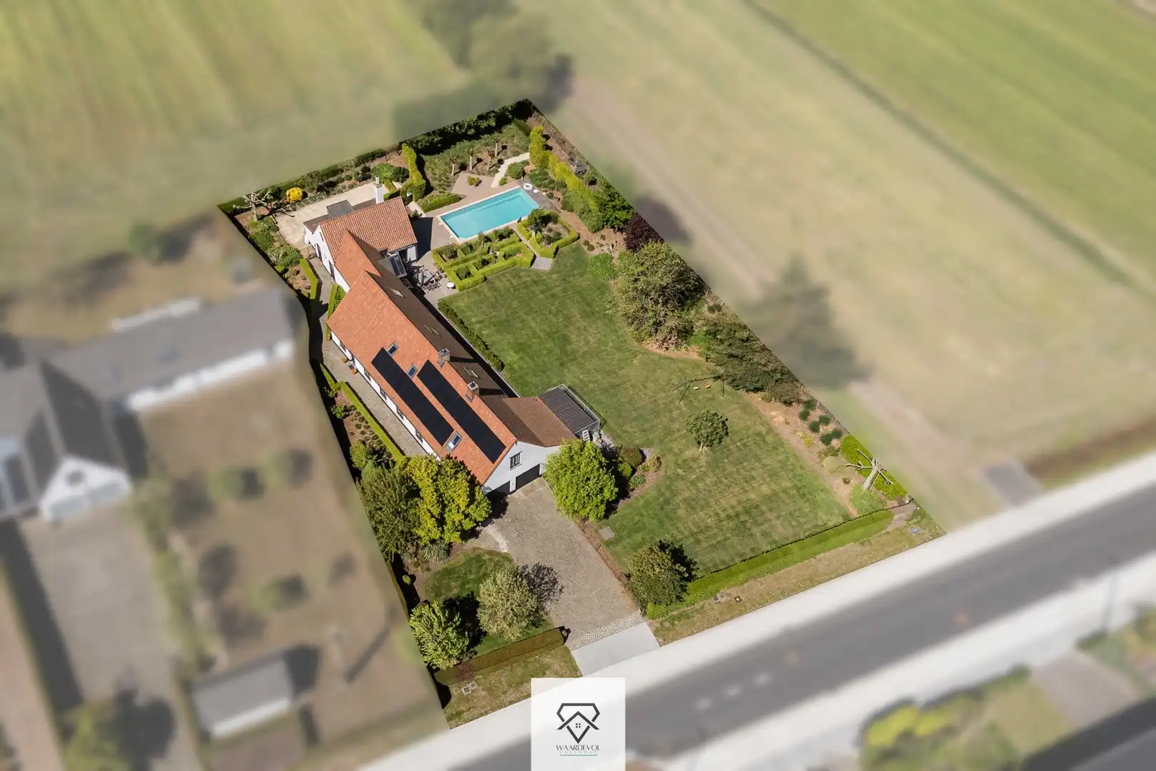 Uitzonderlijk landgoed in hartje Evergem, omarmd door open landschap foto 4