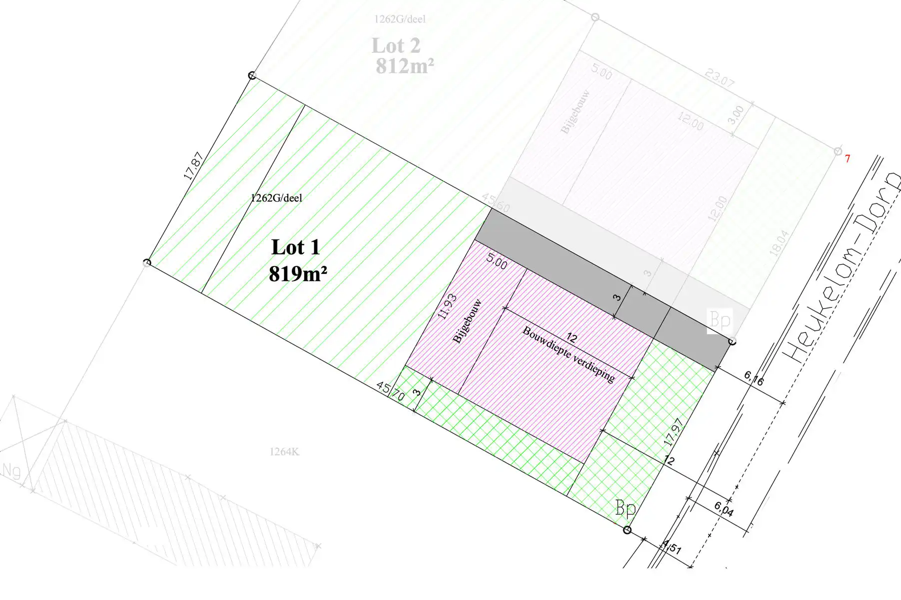 Bouwperceel 8a19ca voor open bebouwing foto 2