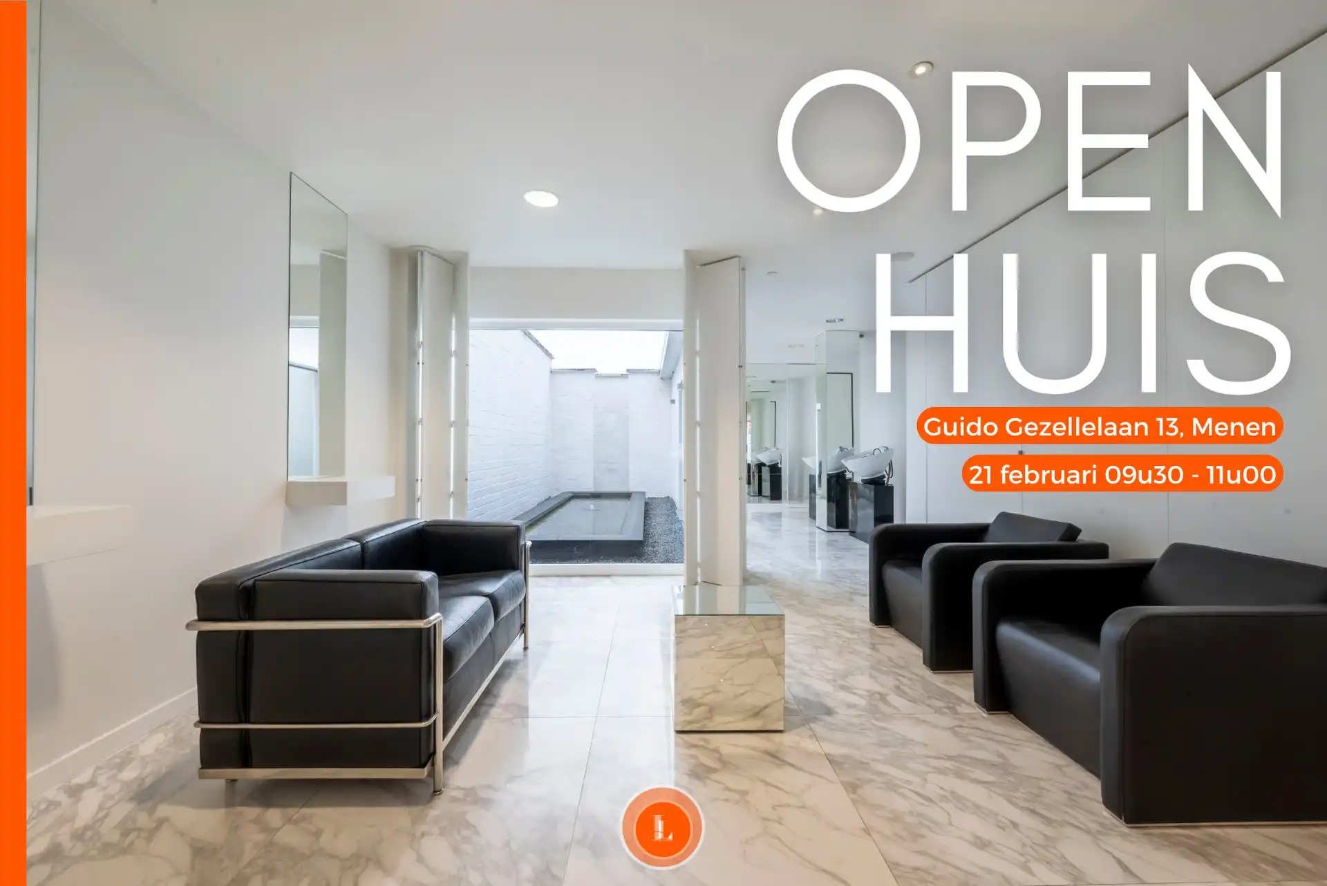 Woonhuis gedeeltelijk ingericht als kapperszaak en gemakkelijk te veranderen in trendy woning foto {{pictureIndex}}