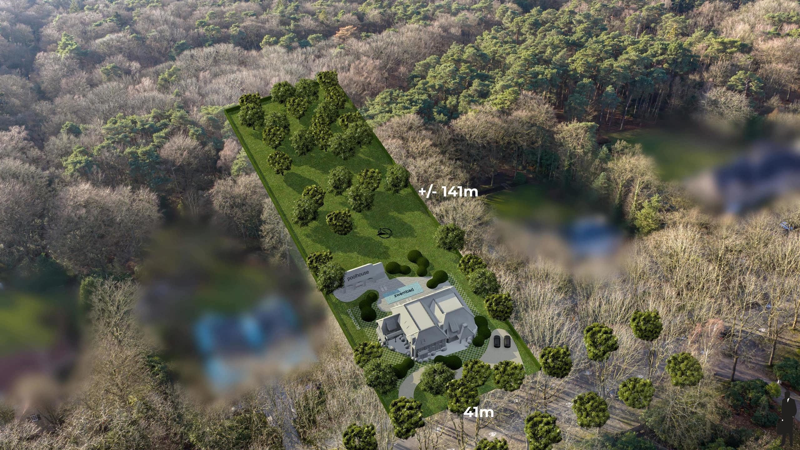 Prachtig perceel bouwgrond van ca. 5.748 m² met ZW oriëntatie! foto 2