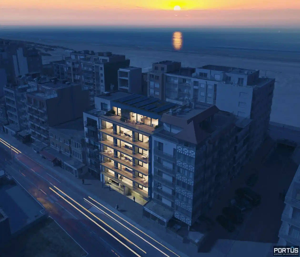 Penthouse met 43m² terras te koop in Residentie Josef Albers te Oostduinkerke  foto 5