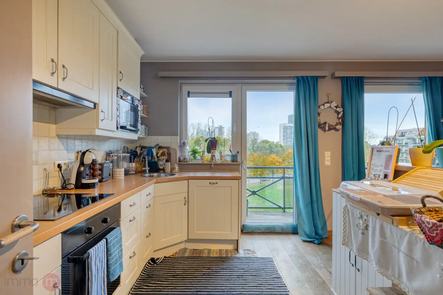 Ruim en lichtrijk appartement met twee terrassen en uitzicht op het Vijverpark aan de rand van Anderlecht 🌿 foto 3