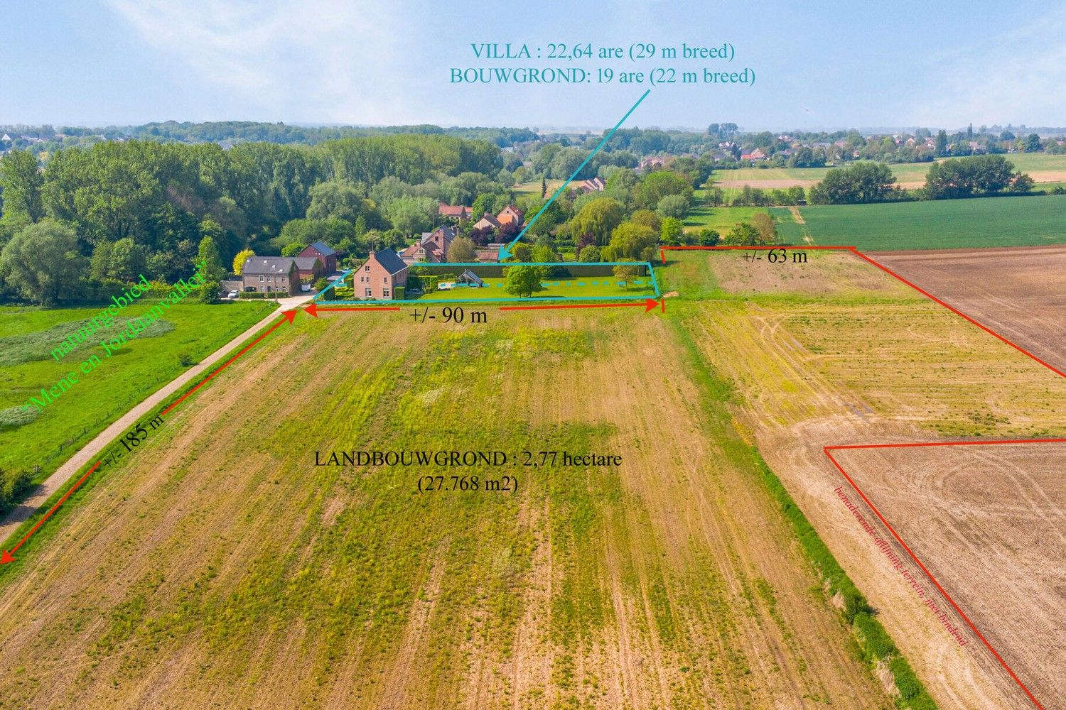 topklasse villa op (mogelijk) 3,19 hectare - uitzonderlijk rustige ligging foto 3