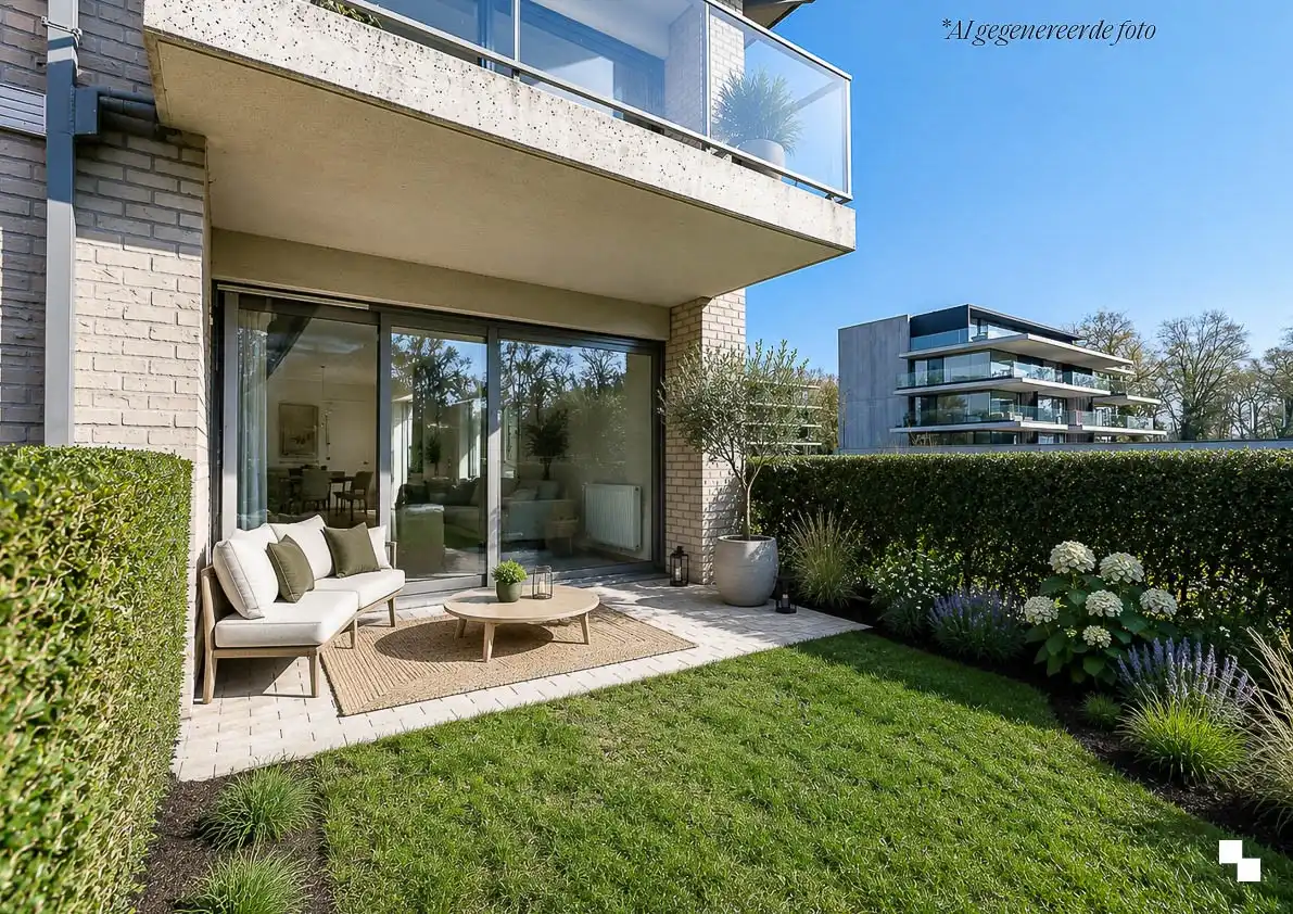 Gelijkvloers hoekappartement nabij kasteelpark Blauwhuis te Izegem foto 14