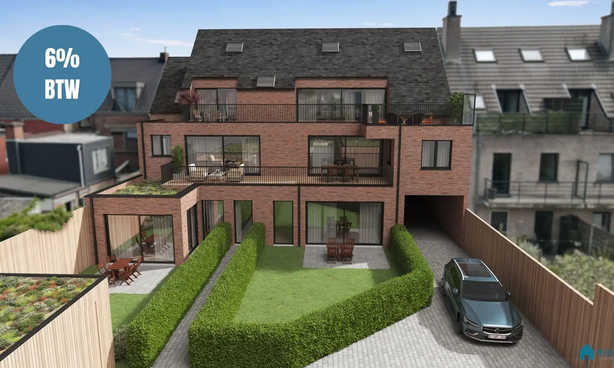 Ruim 3-slaapkamer appartement met subliem terras foto 2