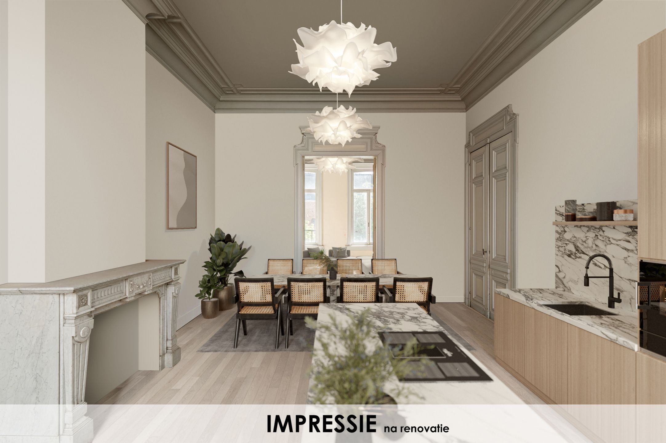 Appartement van 209m² + terras in uniek en historisch kader foto 3
