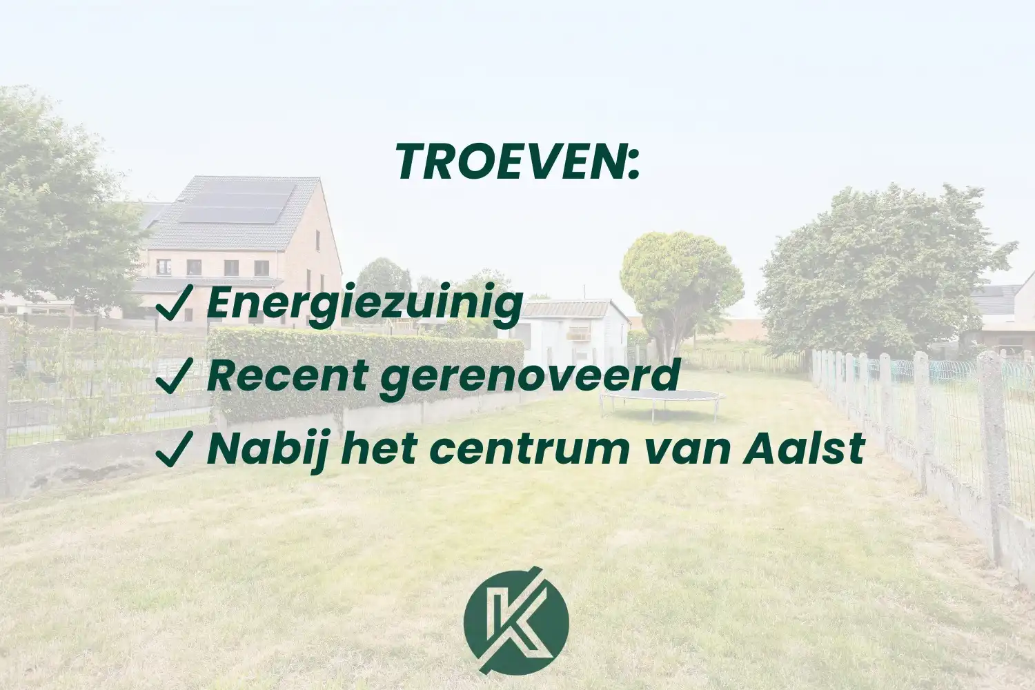 Gerenoveerde gezinswoning nabij Aalst foto 2
