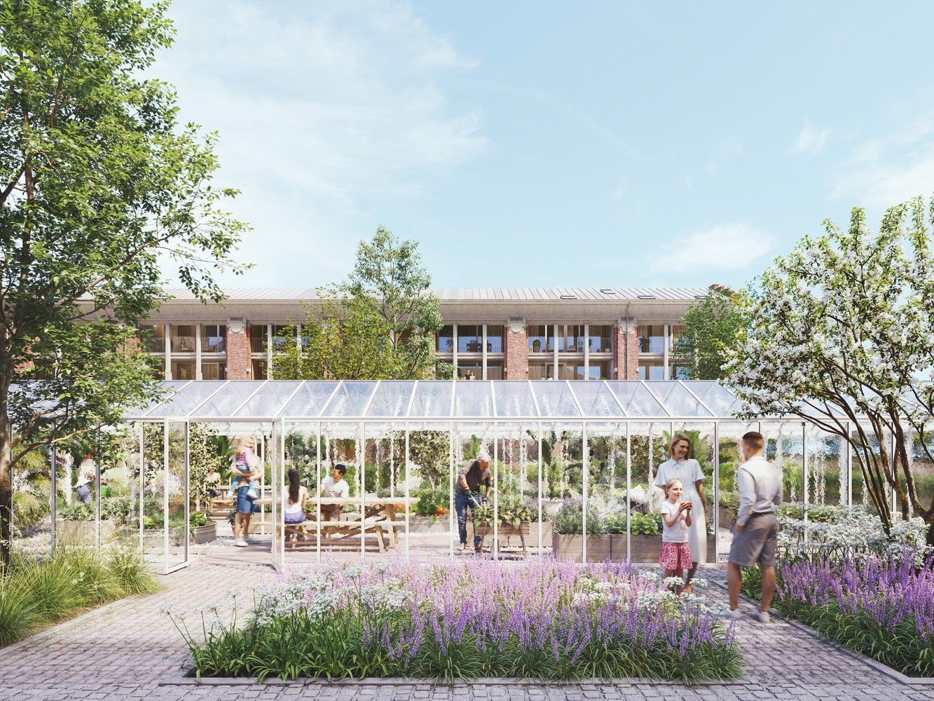 Gelijkvloers appartement met ruime tuin in De Scholier foto 5