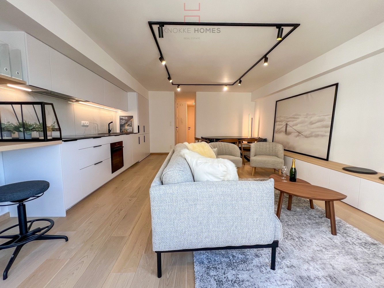 Vakantieappartement met zijdelings zeezicht in Duinbergen foto 6