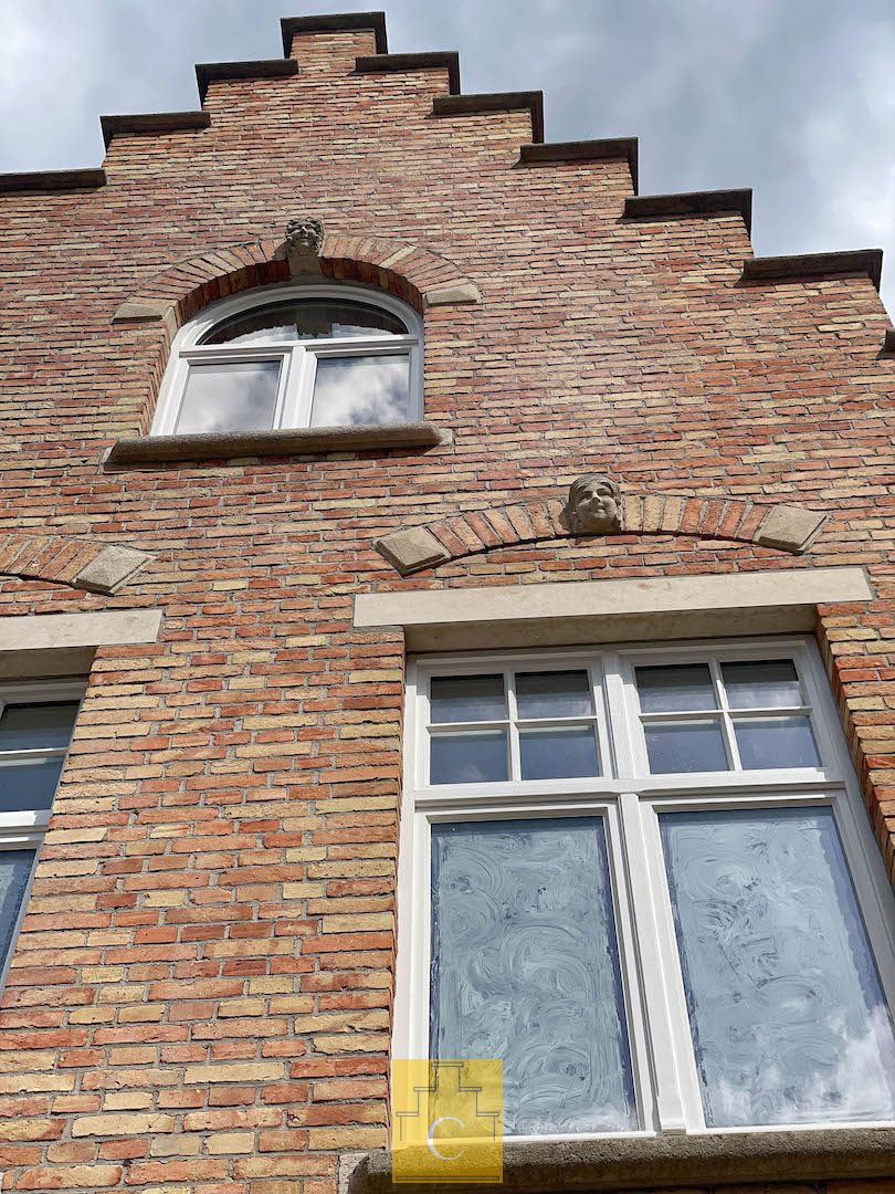 Recent gerenoveerde trapgevelwoning op een idyllische locatie in Groeninge, zelden geziene high-end afwerking, zonnepanelen en aangename terrastuin foto 2