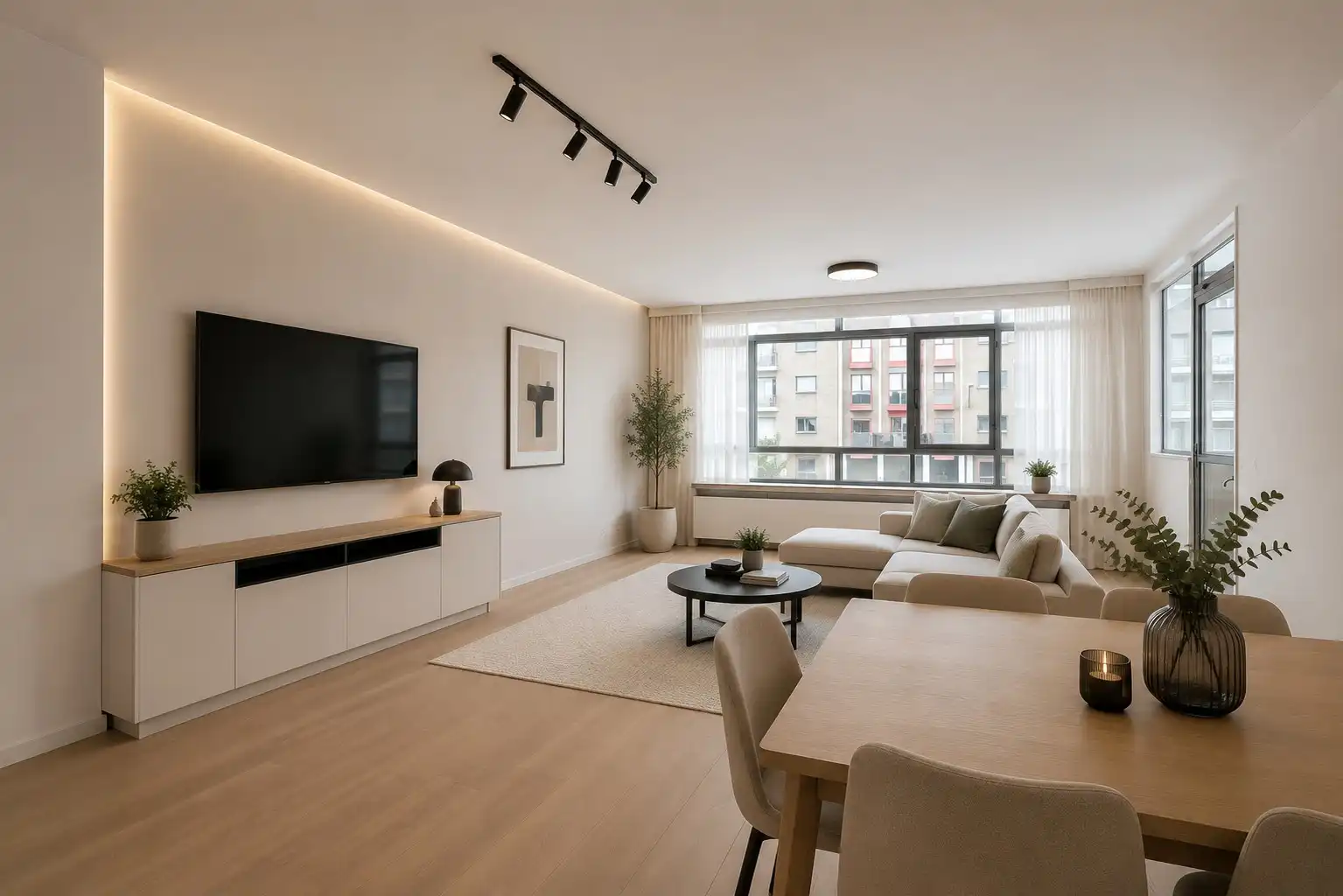 Tweeslaapkamer appartement met autostaanplaats foto 4