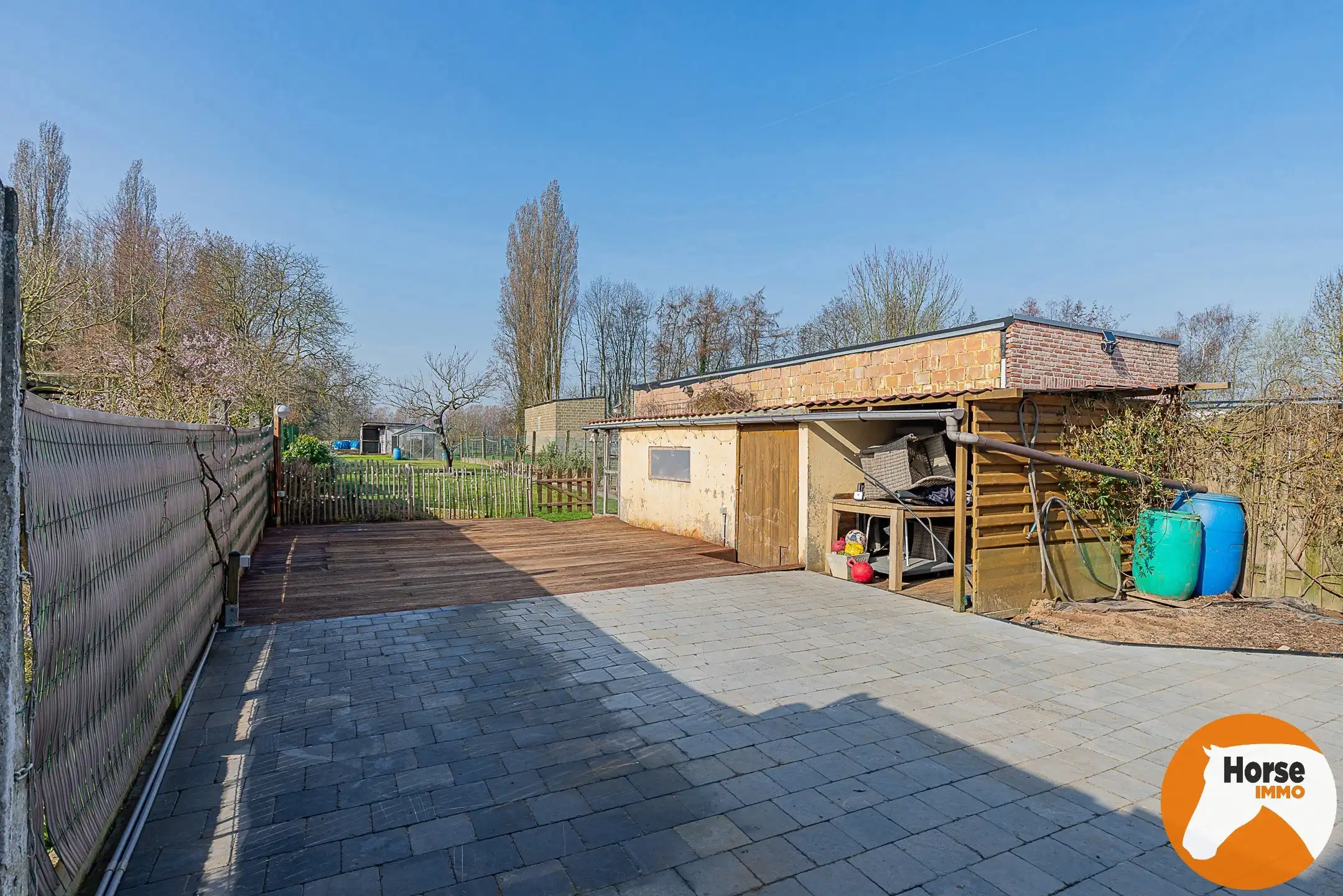 HELDERGEM - Gezellige woning met tuin, weide en stallen foto 22