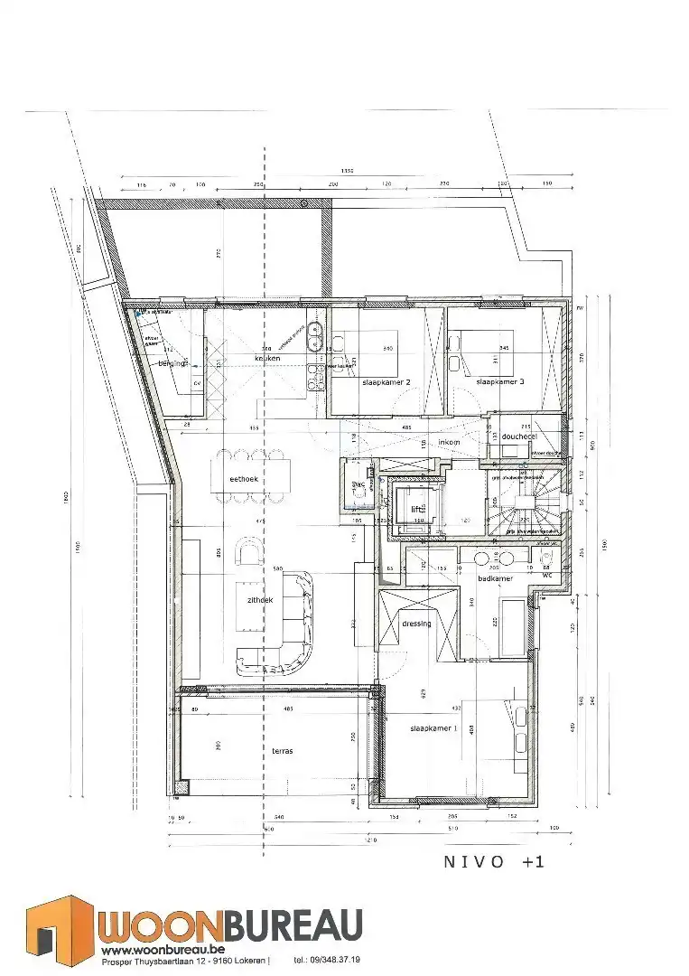 Luxe appartement in het centrum van Lokeren met zicht op de Durme en Markt foto 16