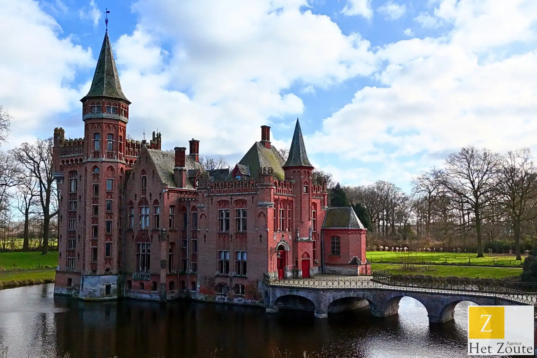 Uitzonderlijk kasteel op enkele minuten van Brugge foto 6