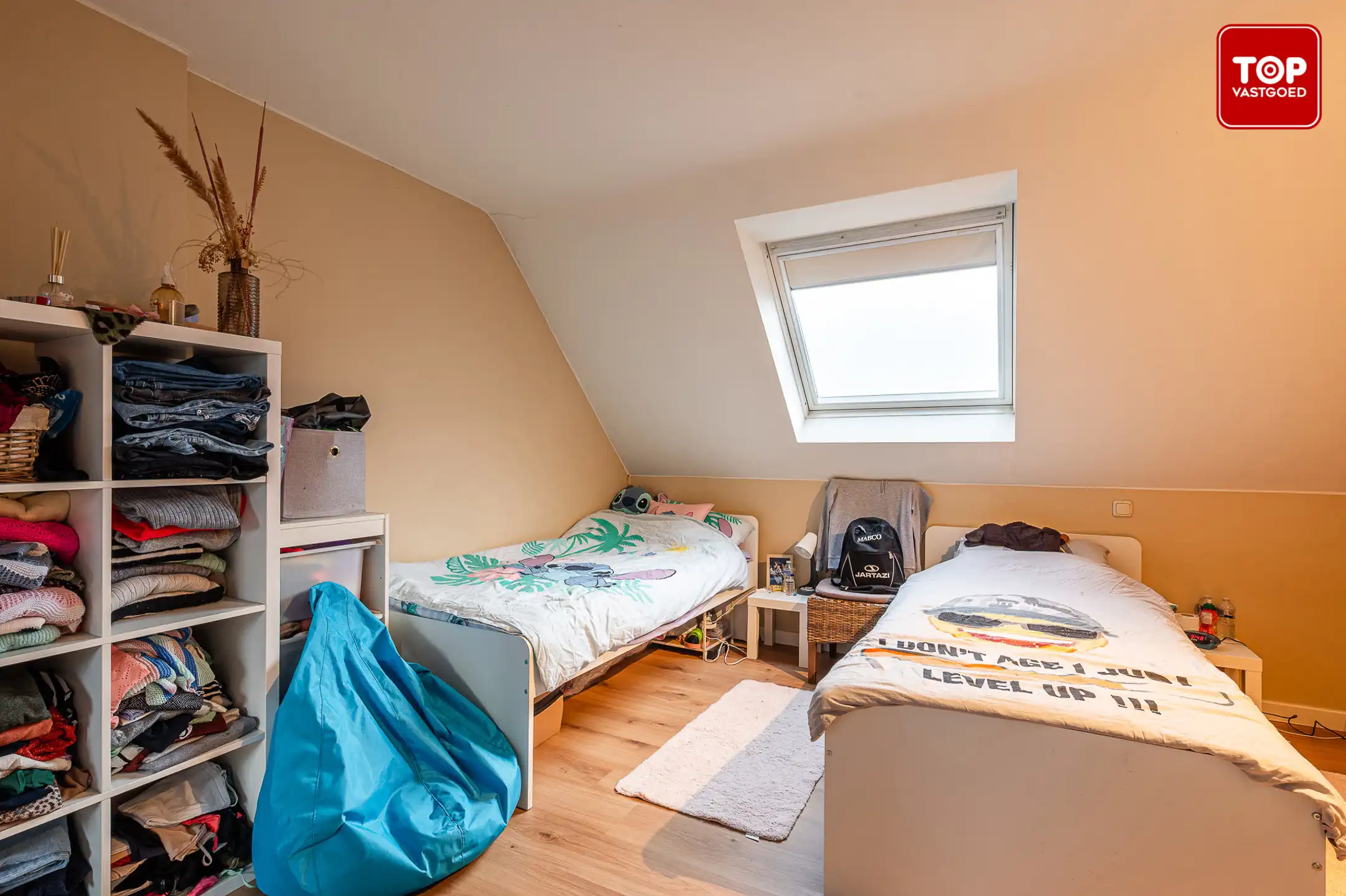 Instapklaar duplexappartement met 2 slaapkamers en garage in centrum Sleidinge foto 15