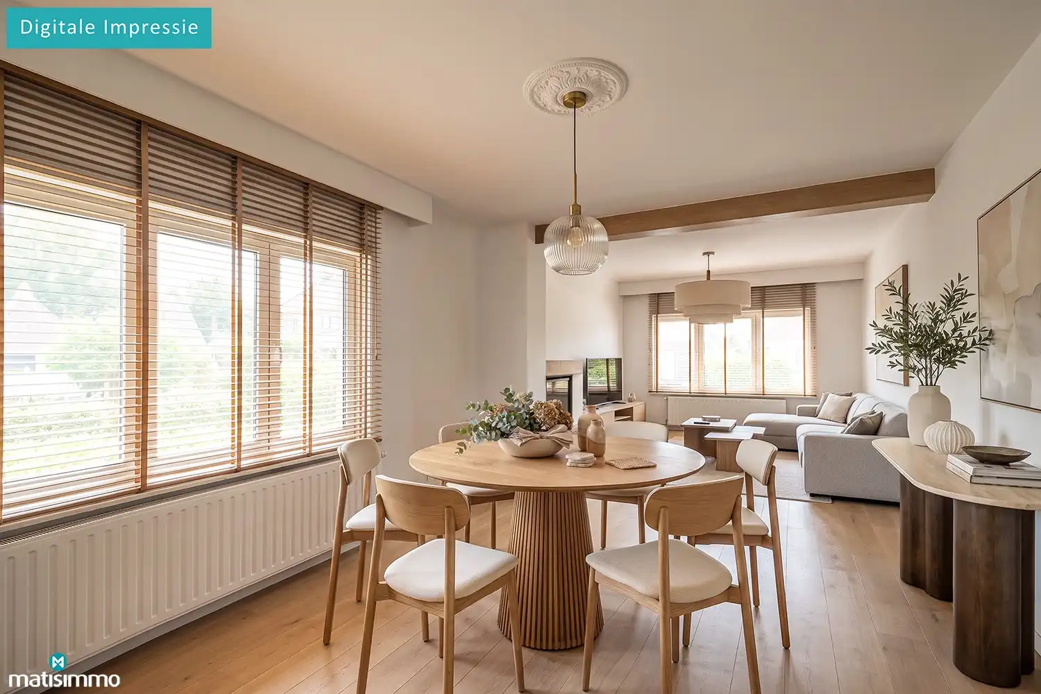 RUIME GEZINSWONING MET 3 SLAAPKAMERS EN EEN RIANTE TUIN OP EEN PERCEEL VAN 1.411 M² NABIJ HET CENTRUM VAN TONGEREN foto 4