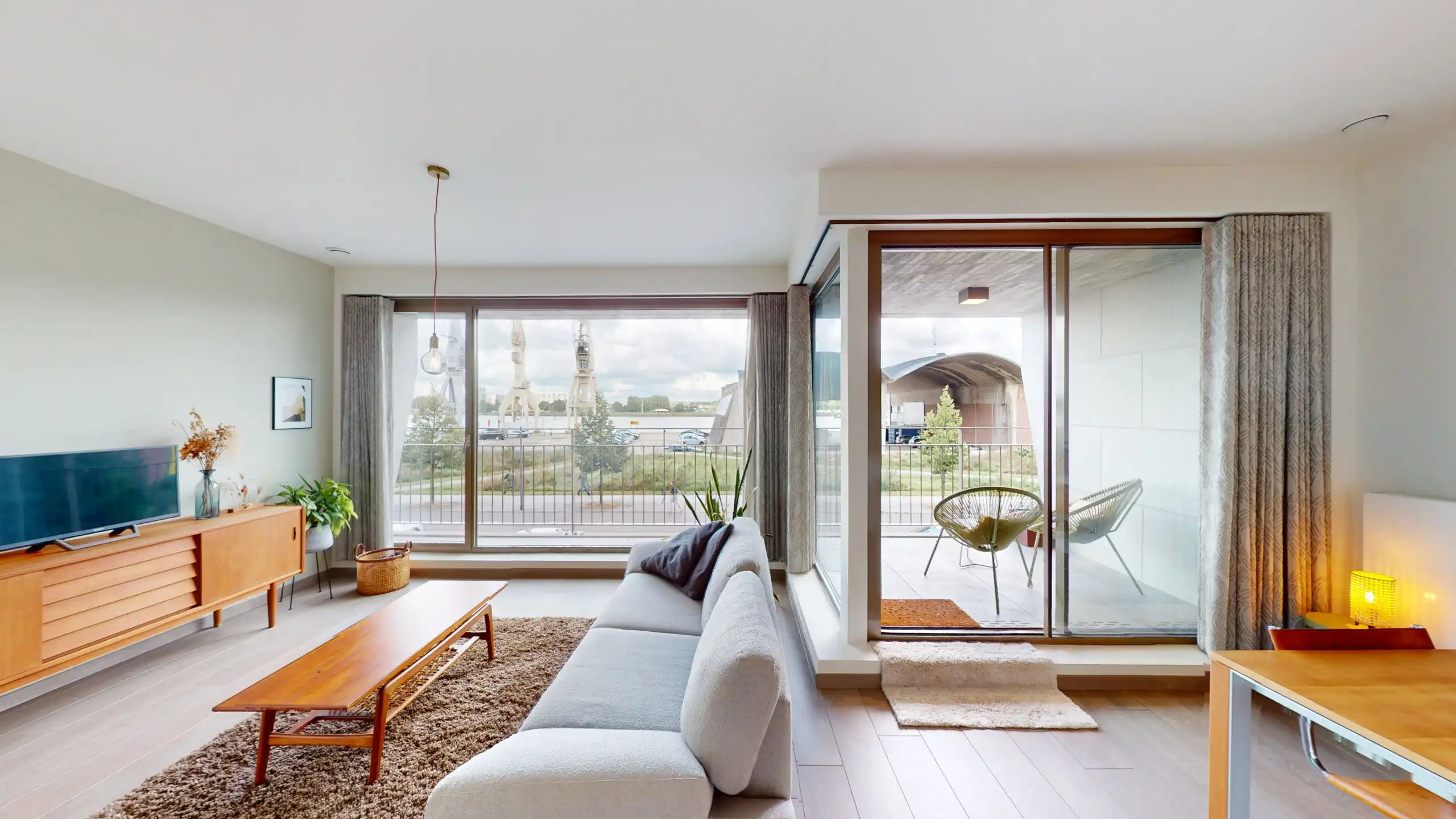 ANTWERPEN EILANDJE - Gemeubelde woning met Scheldezicht foto 3