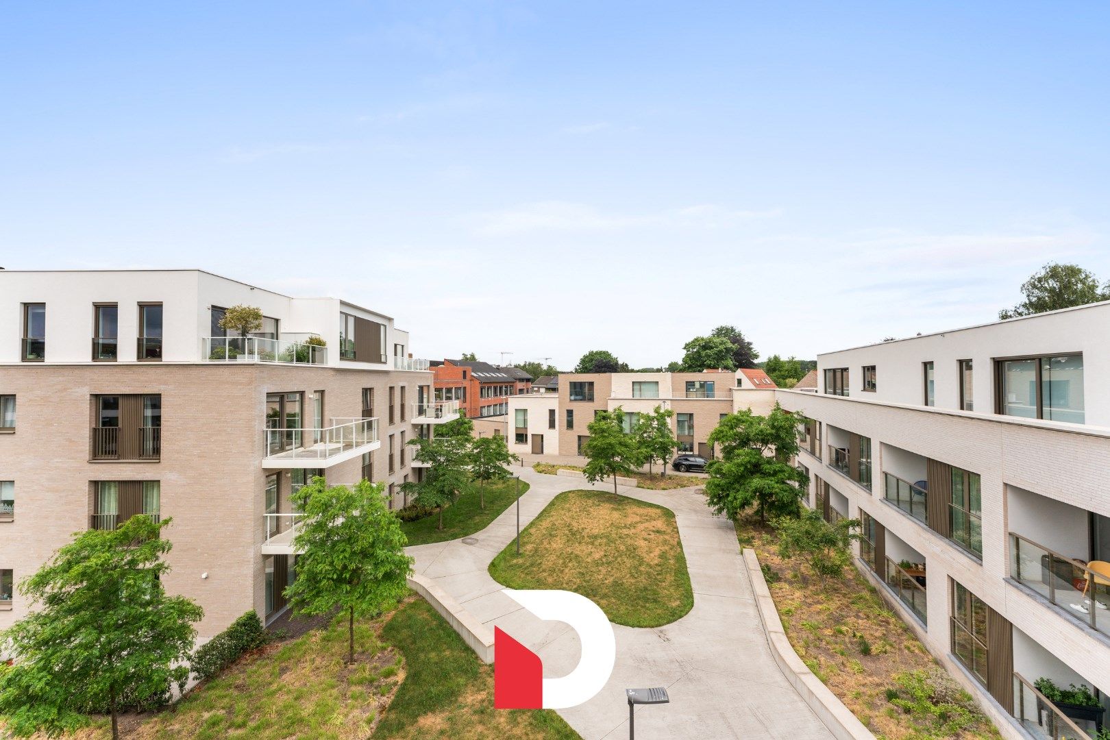 Recent 2-slpk appartement met terrassen op topligging te Sint-Michiels foto 14