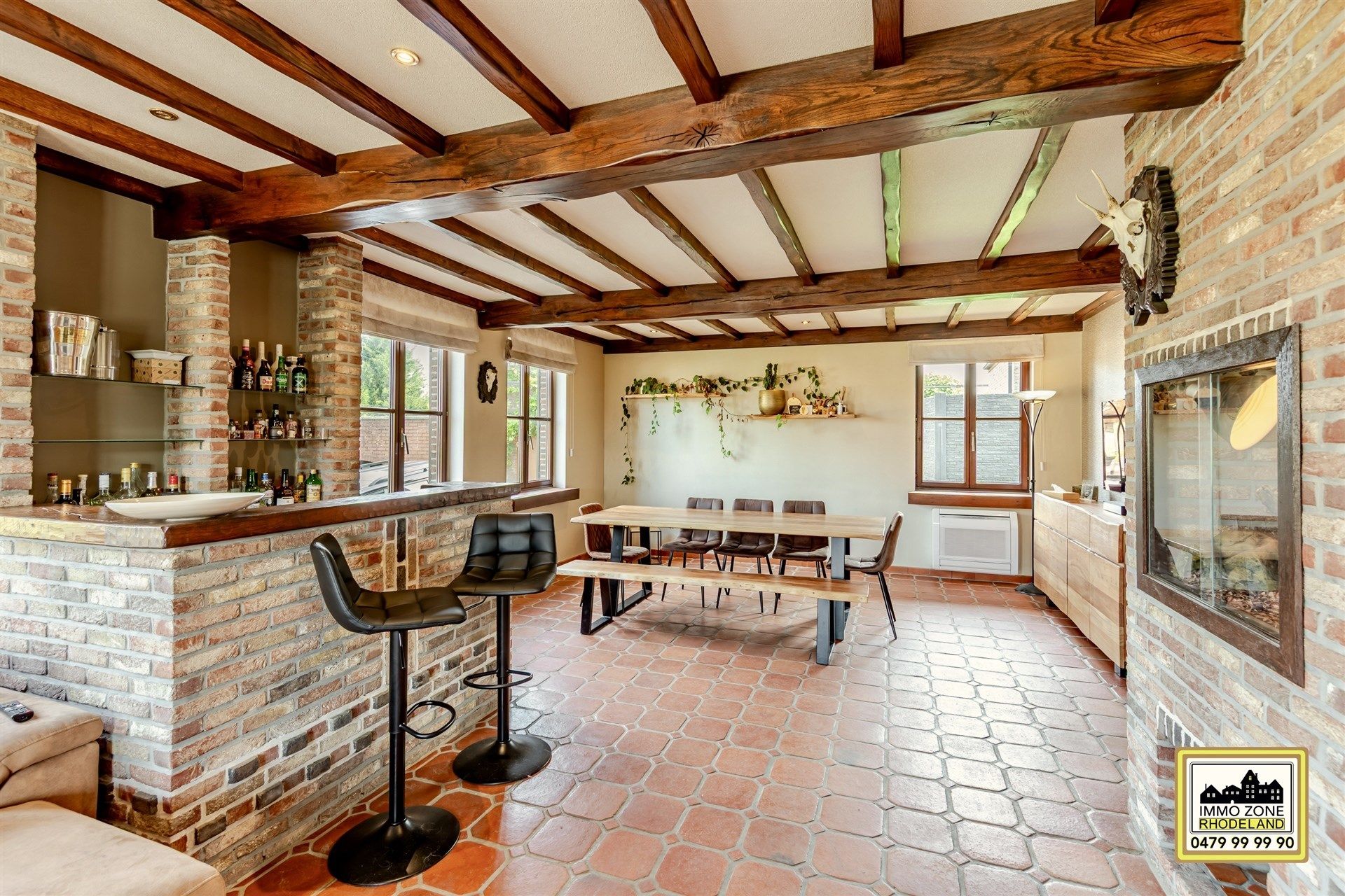 Prachtige open bebouwing met  3 slpks en zonnige tuin foto 9