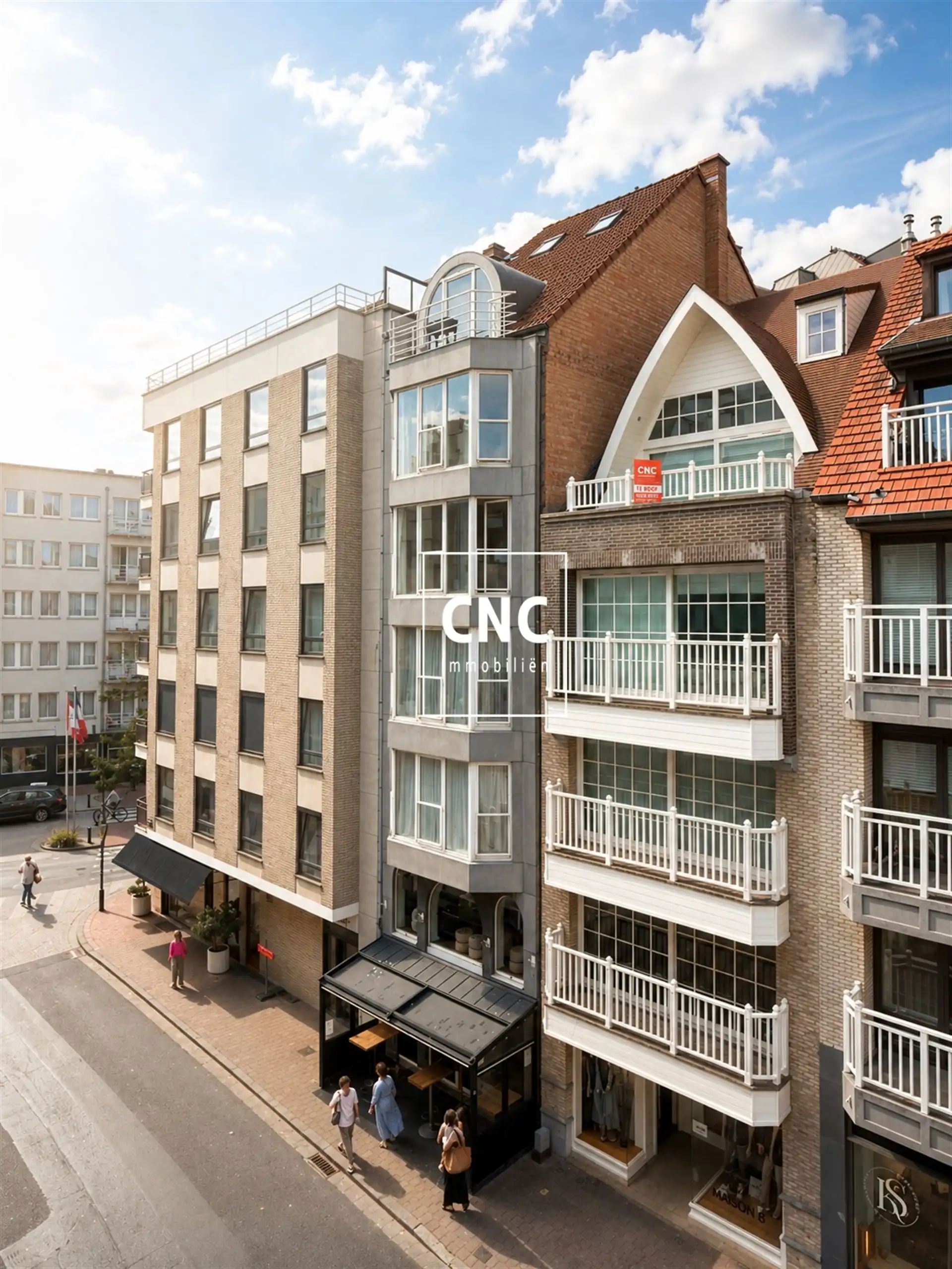 Duplex-appartement met zonneterras op toplocatie in Knokke foto 19