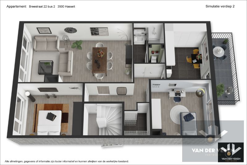 INSTAPKLAAR 2-SLPKAPP OP WANDELAFSTAND VAN HET CENTRUM foto 18