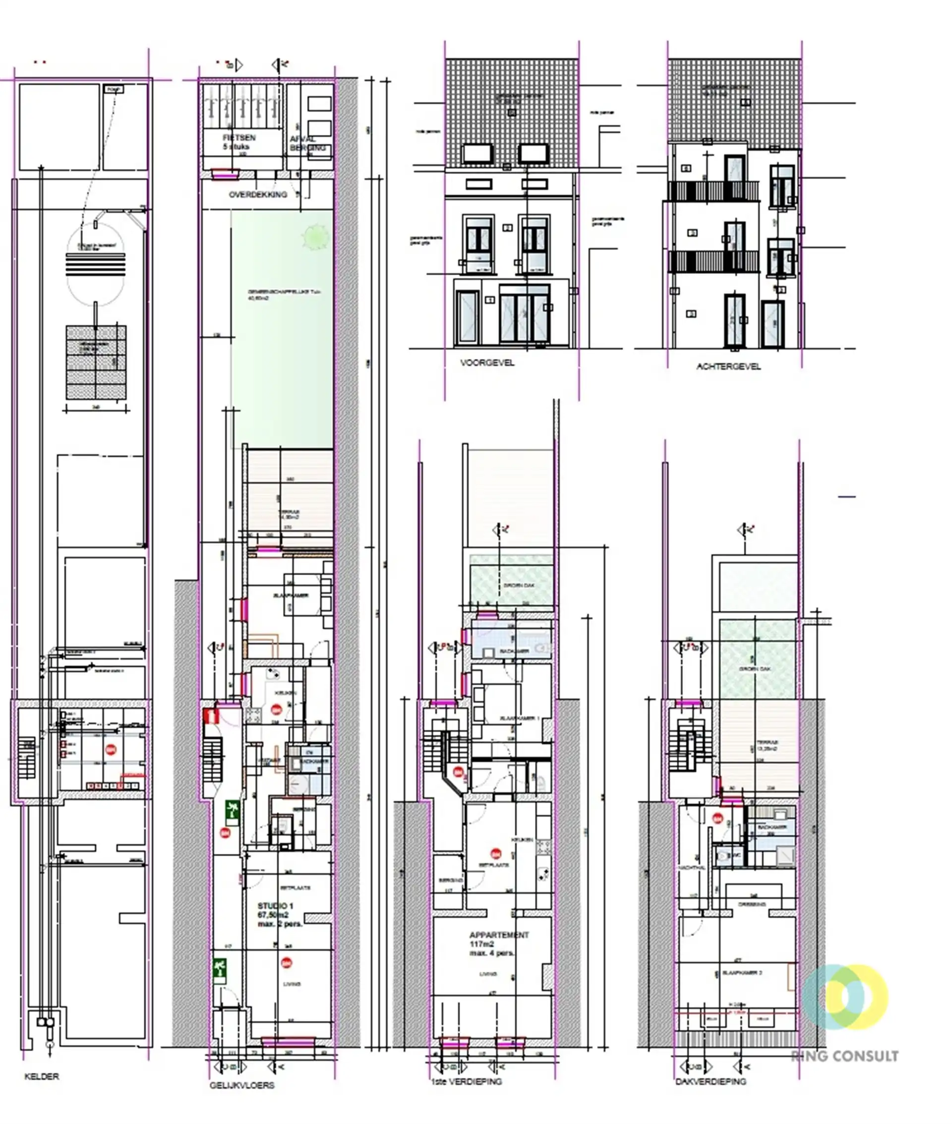 Te renoveren appartementsgebouw foto 2