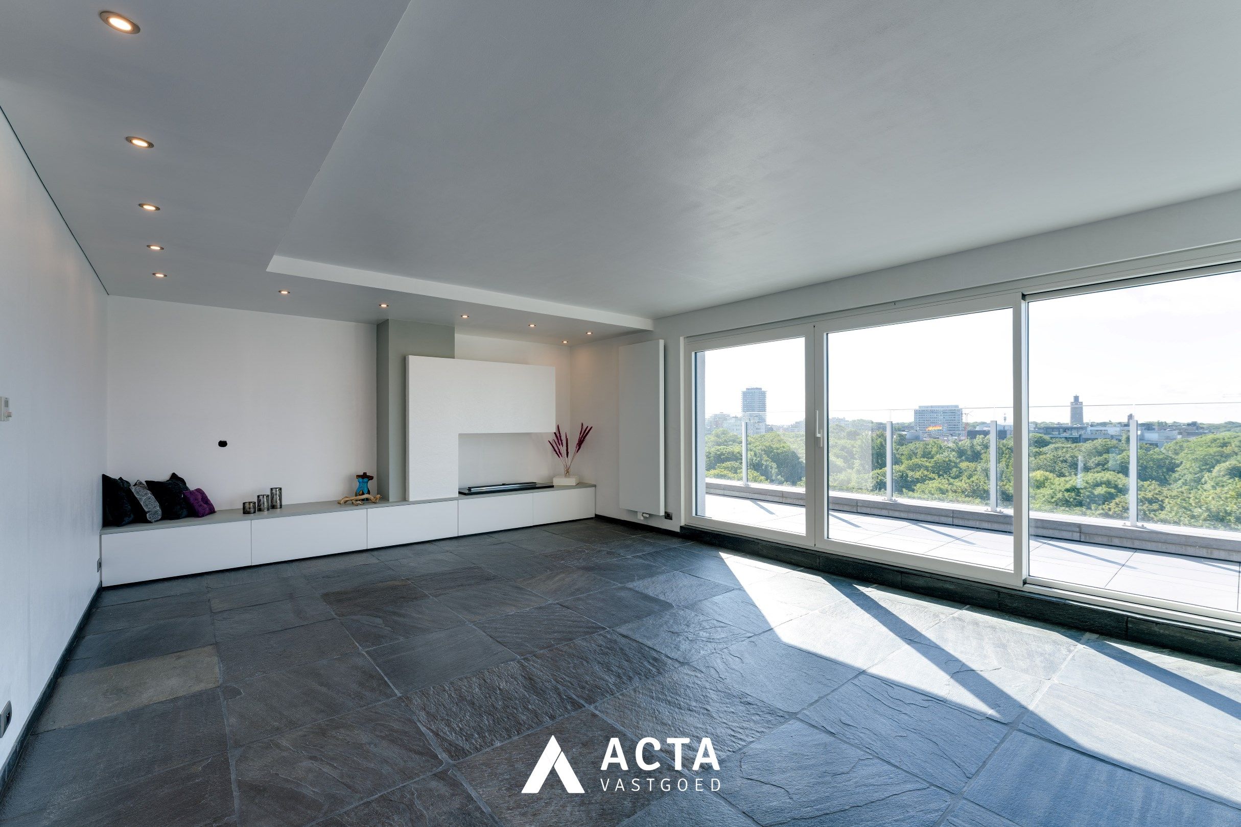 Gerenoveerde penthouse met drie slaapkamers aan het Leopoldpark foto 8