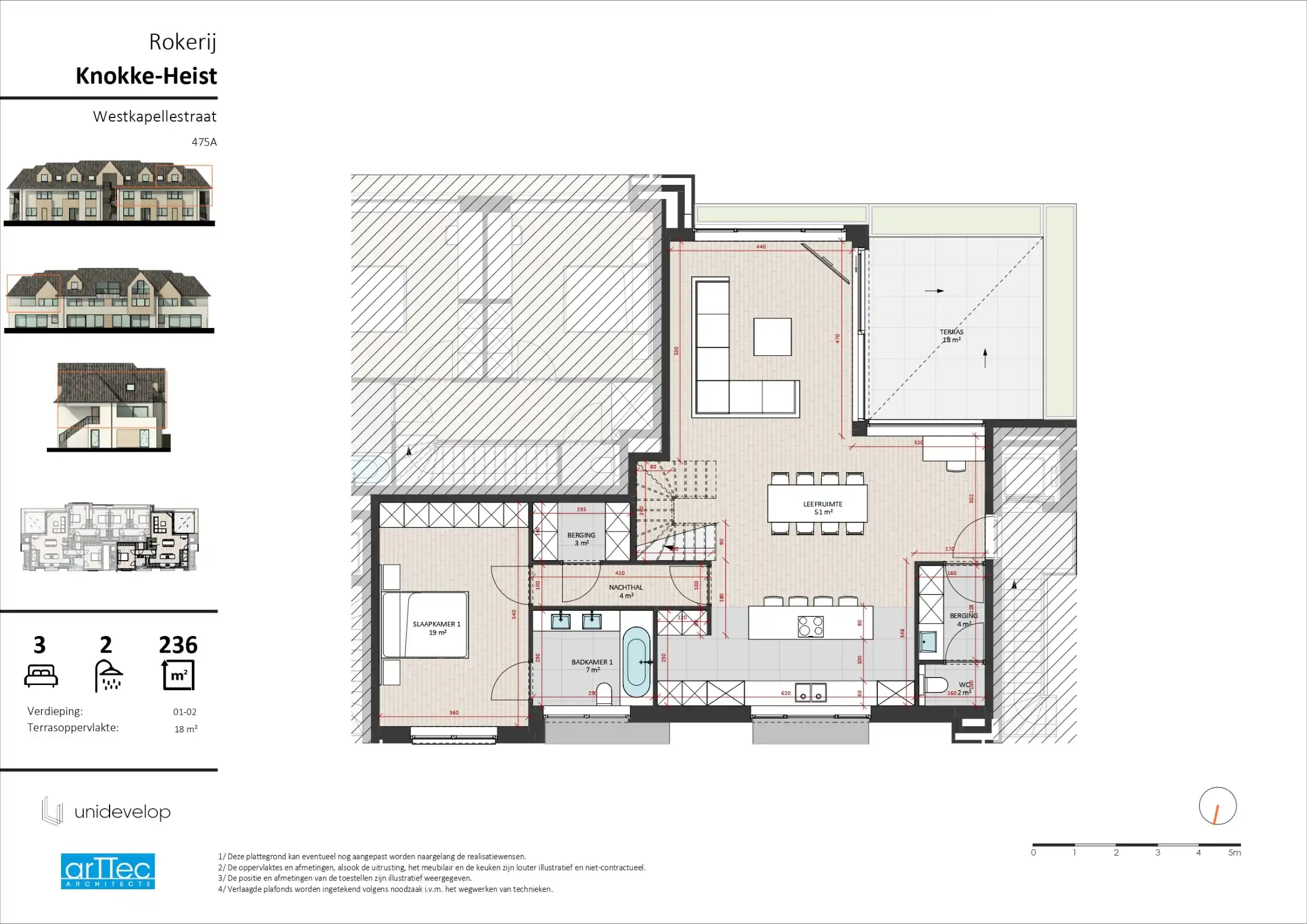 Luxueuze stapelwoning (236 m²) met terras in Res. Rokerij – Westkapelle foto 8