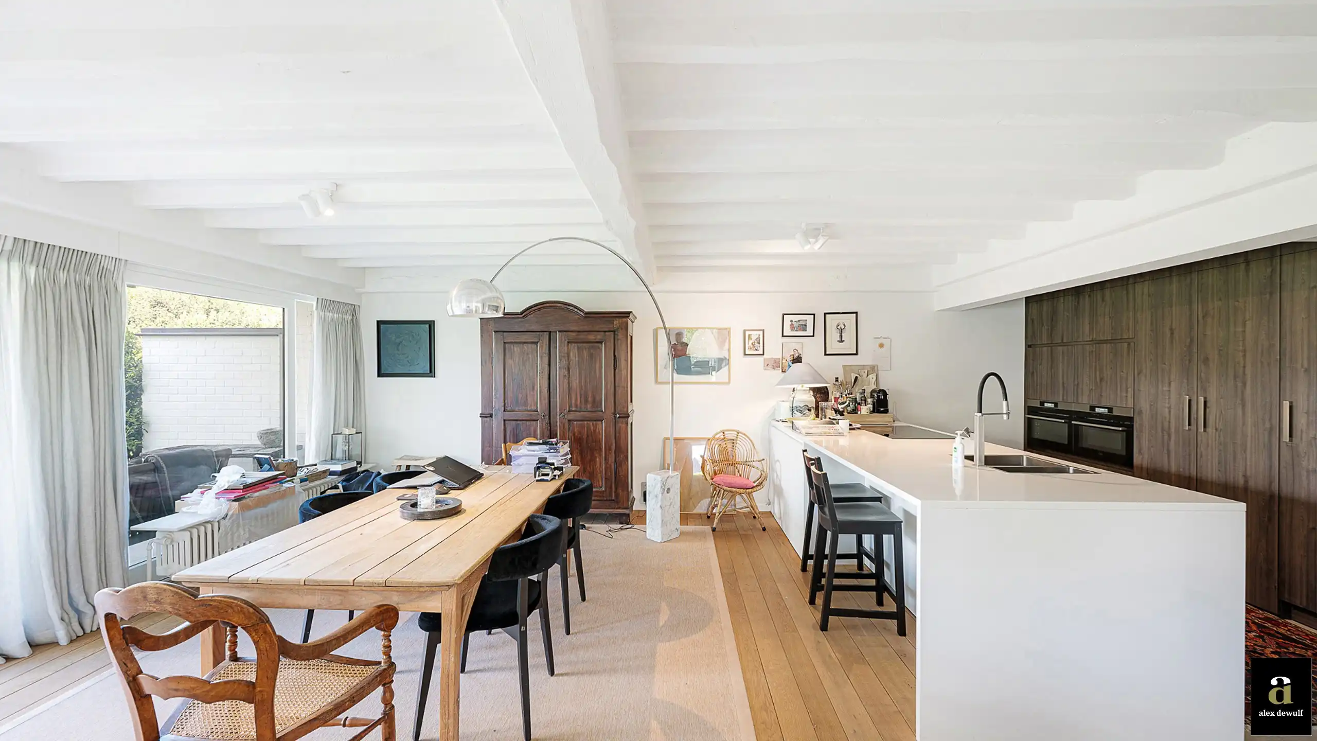 Ruim gelijksvloers tuinappartement met 3 slaapkamers, garage en kelder [Elizabetlaan / Neptunuspad]. foto 17