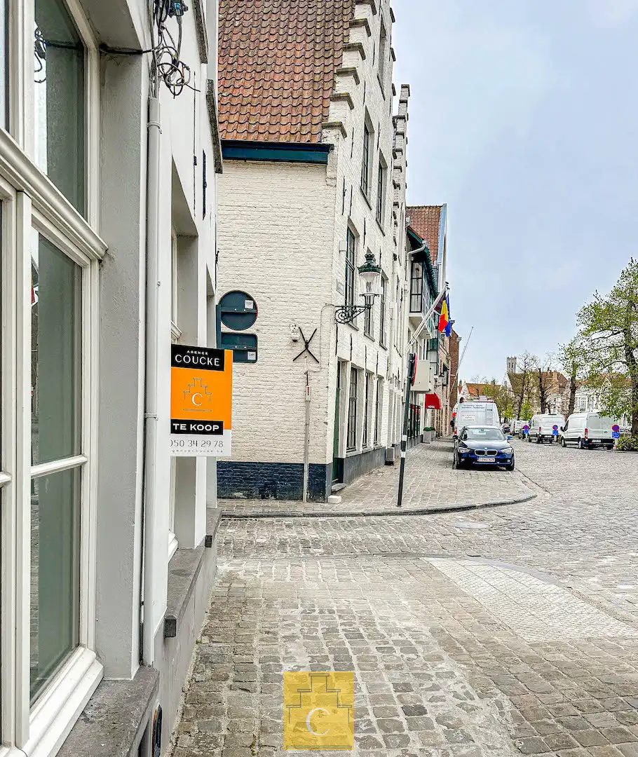 gelijkvloers appartment 118 m2 met terras 19 m2 aan één van de mooiste Brugse reien foto 3
