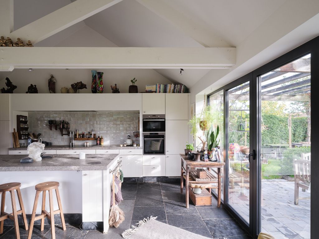 Instapklare woning met EPC A en panoramisch uitzicht op de velden in Ursel foto 5