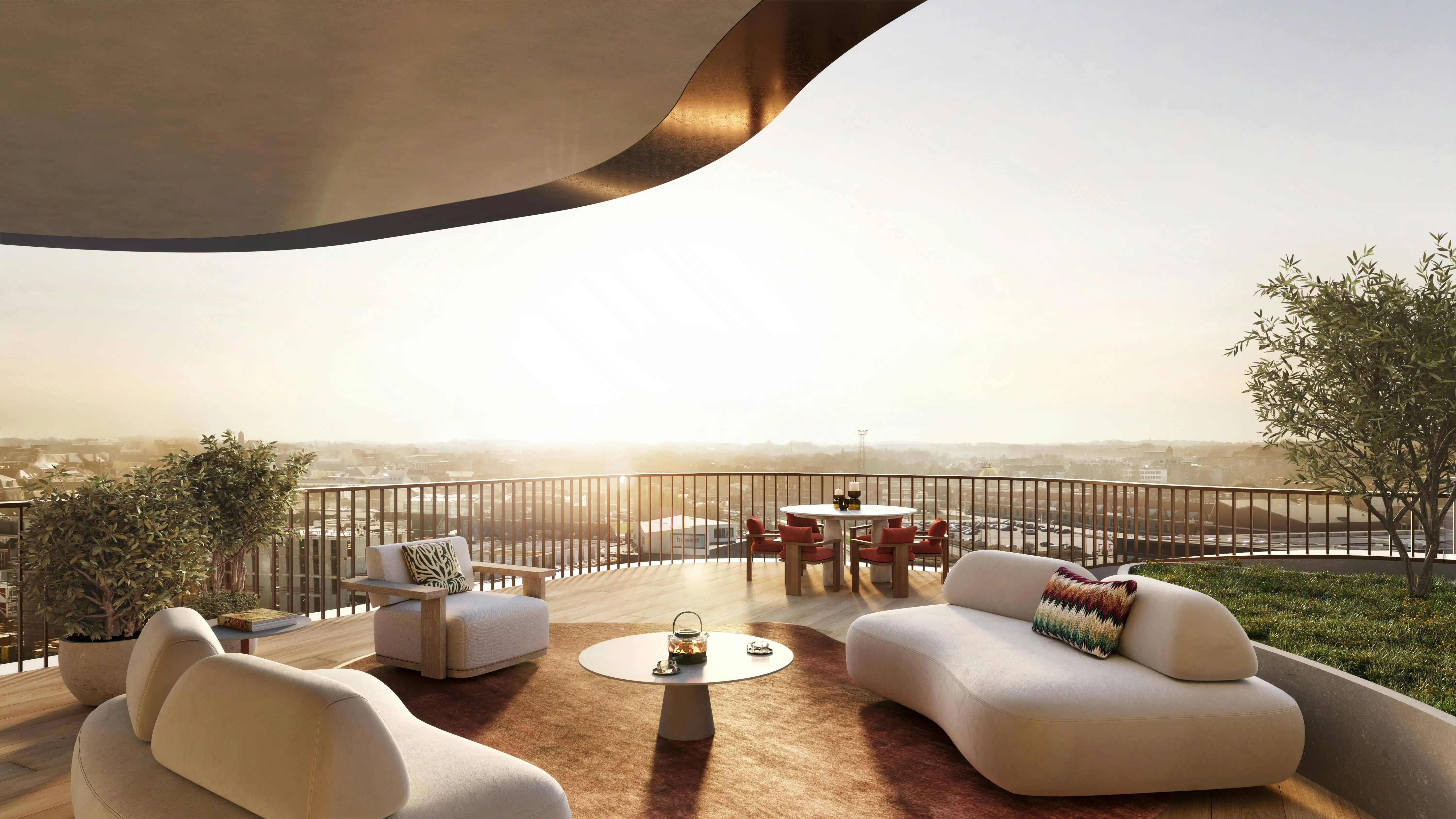 Exclusief wonen aan de Leie met uitzonderlijk terras (32m²)! foto 2