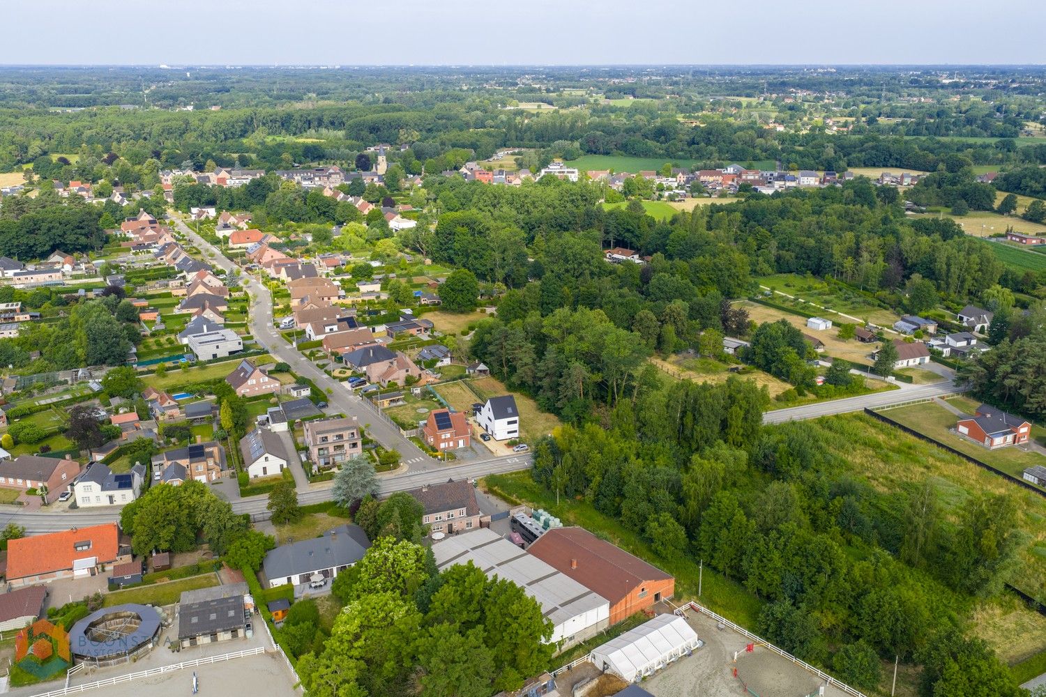Bouwgrond van 907 m² voor halfopen bebouwing te Putte foto 9