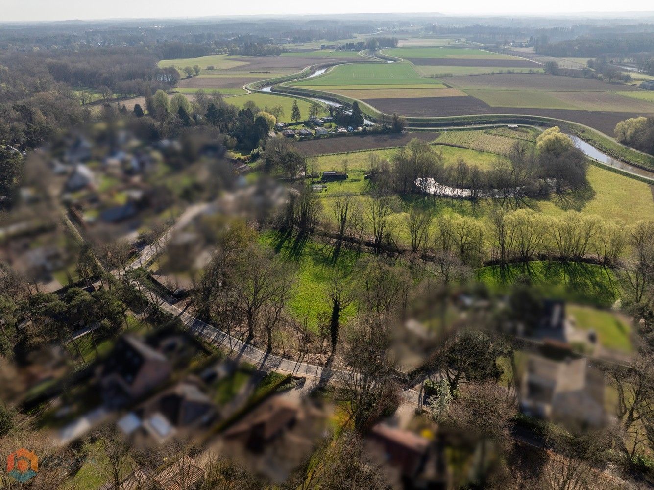 Bouwgrond van 2830 m² voor open bebouwing te Tremelo foto 4