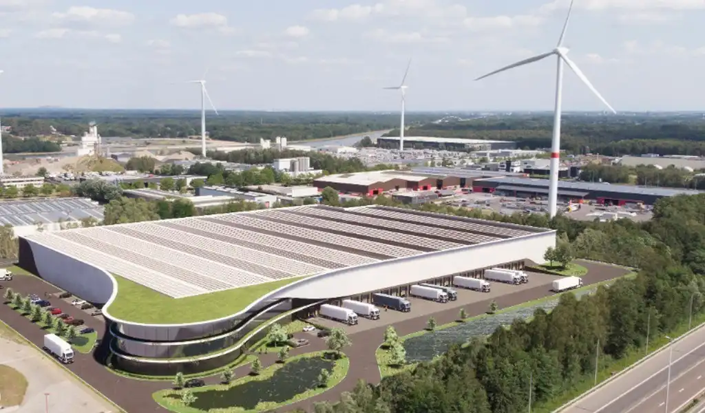 Duurzaam logistiek bedrijfsgebouw Lumineus te huur in Lummen foto 5