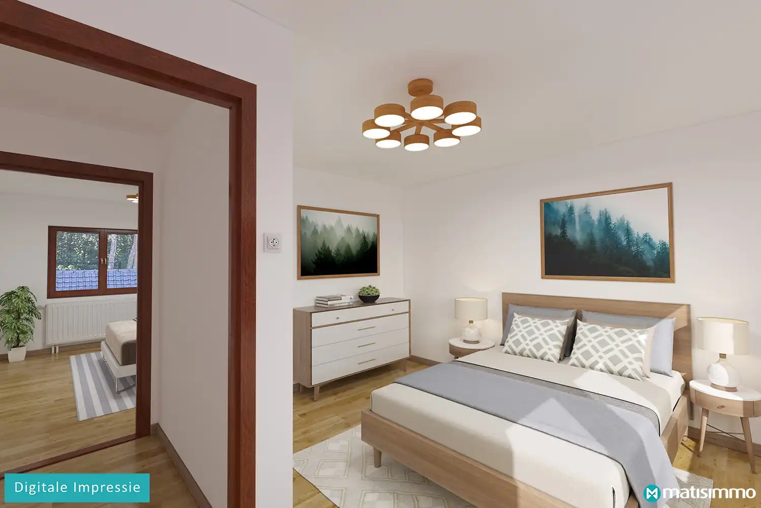 ZEER RUIME&nbsp;TE RENOVEREN&nbsp;GEZINSWONING MET 4 SLAAPKAMERS EN BIJGEBOUW VAN +- 100 M2&nbsp;OP PERCEEL VAN 1HA 29A 93CA IN DIEPENBEEK foto 11