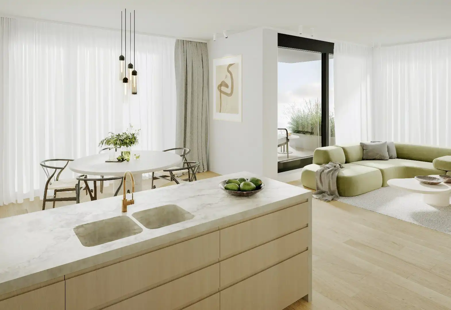 Te koop – 2-slaapkamerappartement op het 1ste verdiep in Residentie Angelus, Waregem foto 2