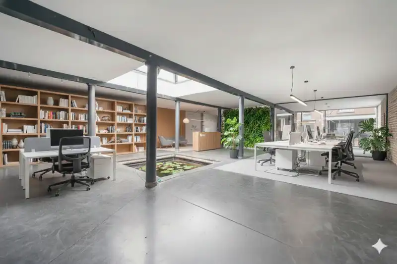 Centrum Roeselare - Bedrijfsgebouw met woongelegenheid en garage foto 3