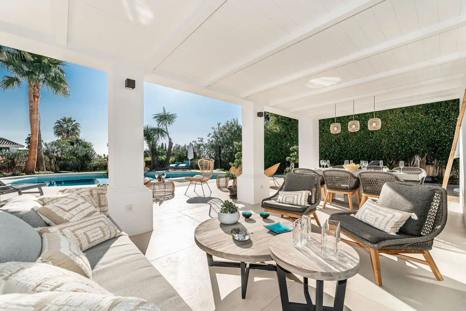 ZELDZAME EIGENTIJDSE VILLA IN IBIZA-STIJL IN NAGUELES foto 15