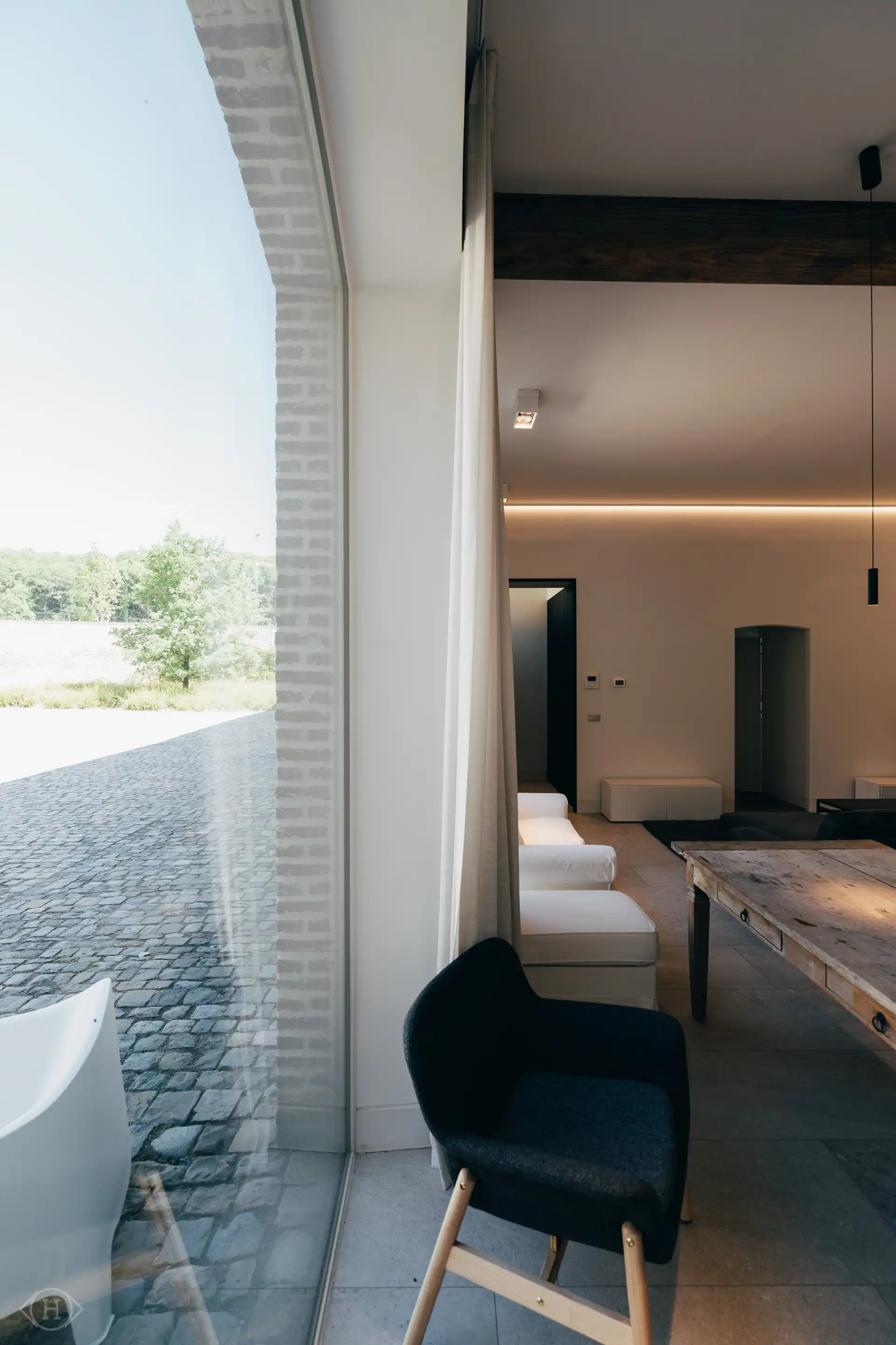 Uniek éénslaapkamer appartement in gerenoveerde hoeve foto 5