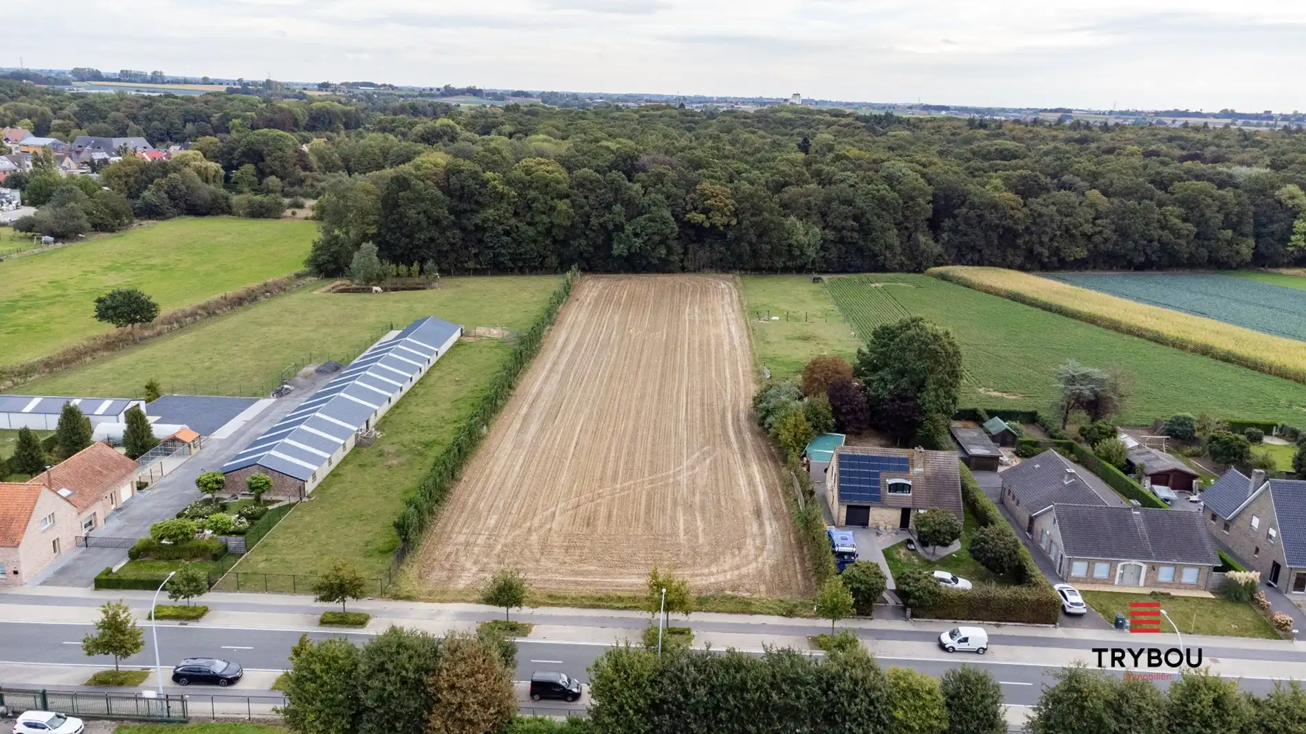 Bouwgrond met natuurzone te koop – Poelkapellestraat 23A, Houthulst foto 3