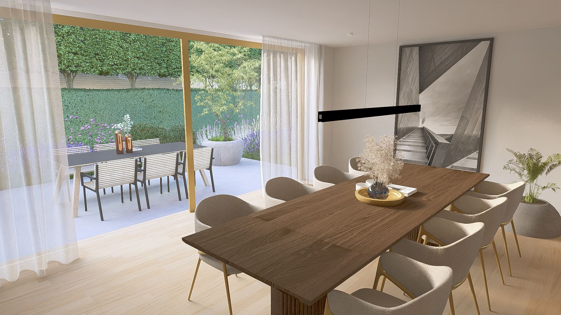 1.1 Luxueus en stijlvol nieuwb. appartement met 3 slpks, twee badk., dubbele garagebox en kelderberging inbegrepen. foto 8