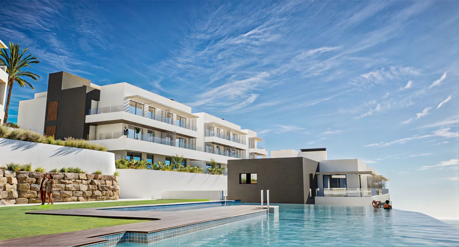 Exclusieve nieuwbouwappartementen in Manilva met adembenemend uitzicht op zee, Gibraltar en Afrika foto 10